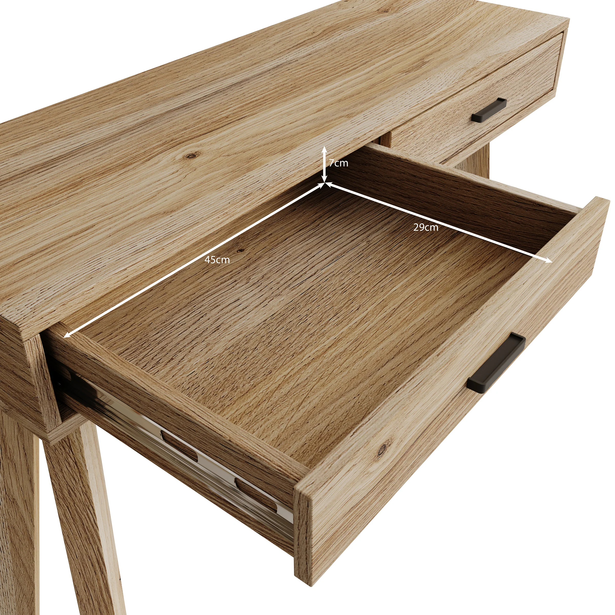 Falero - Kaptafel - Eikenpatroon - 103x35x75 cm - Image 6