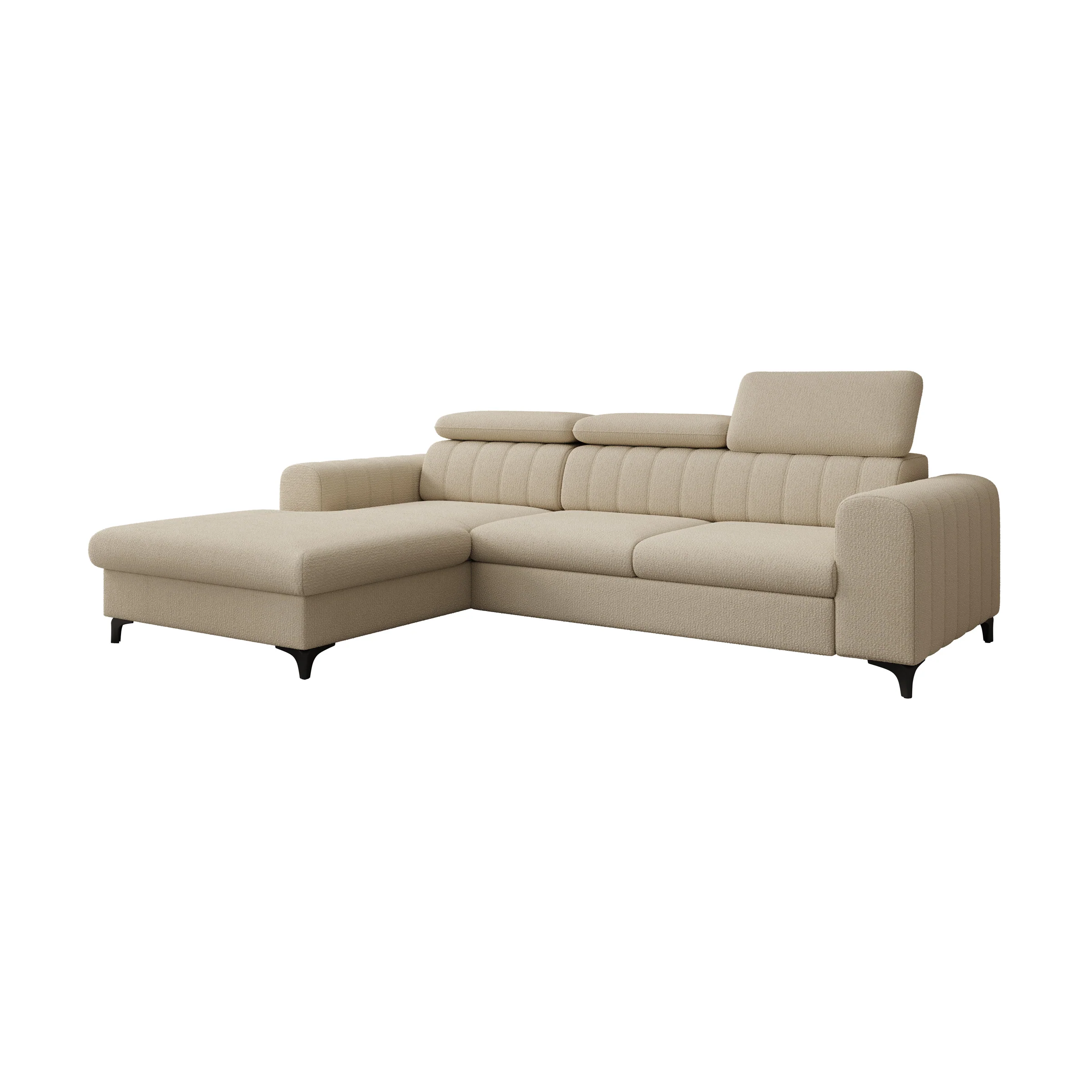 Fanoe - Hoekbank 3-zits met chaise longue - Stof beige - Links - Image 5