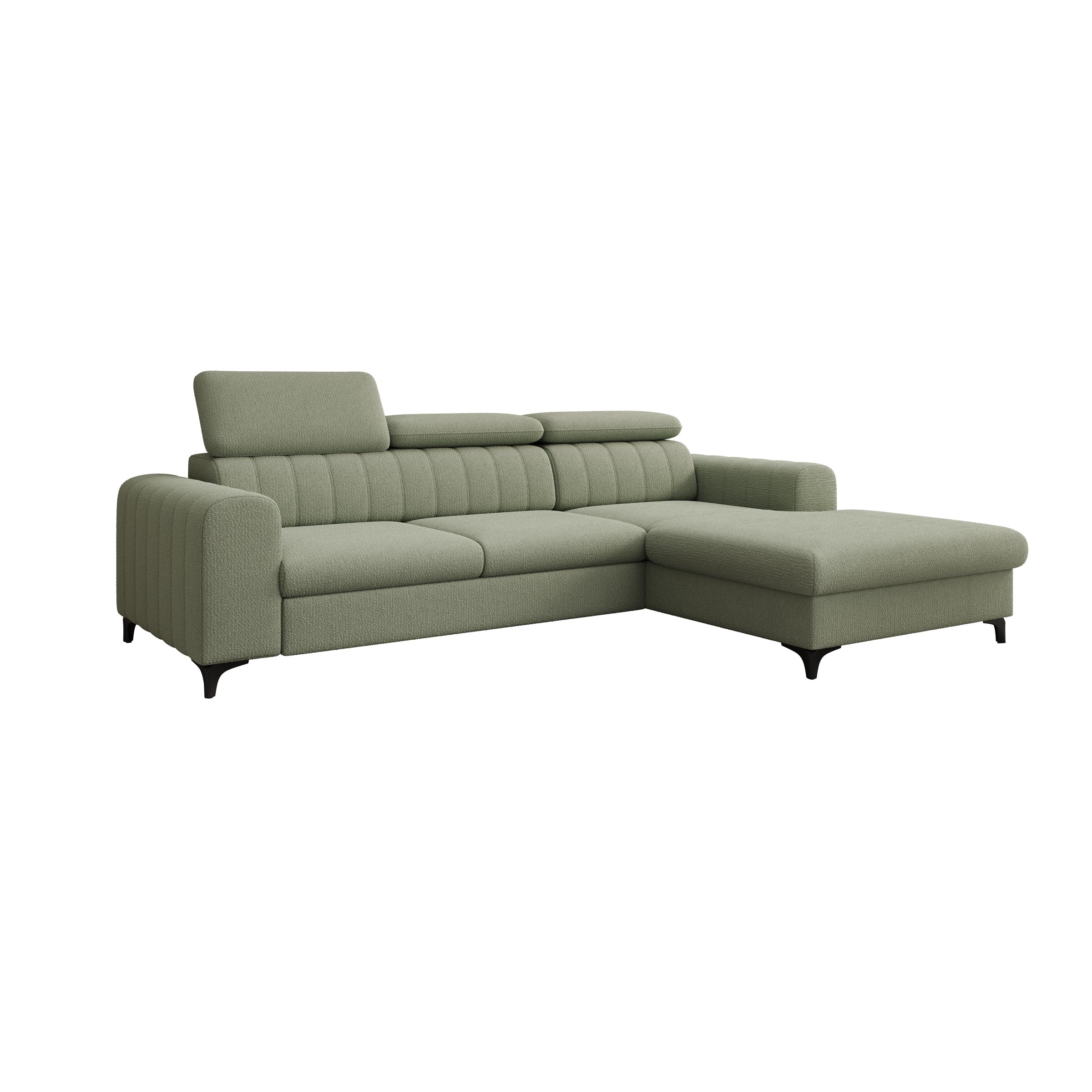 Fanoe - Hoekbank 3-zits met chaise longue - Stof groen - Rechts - Image 5