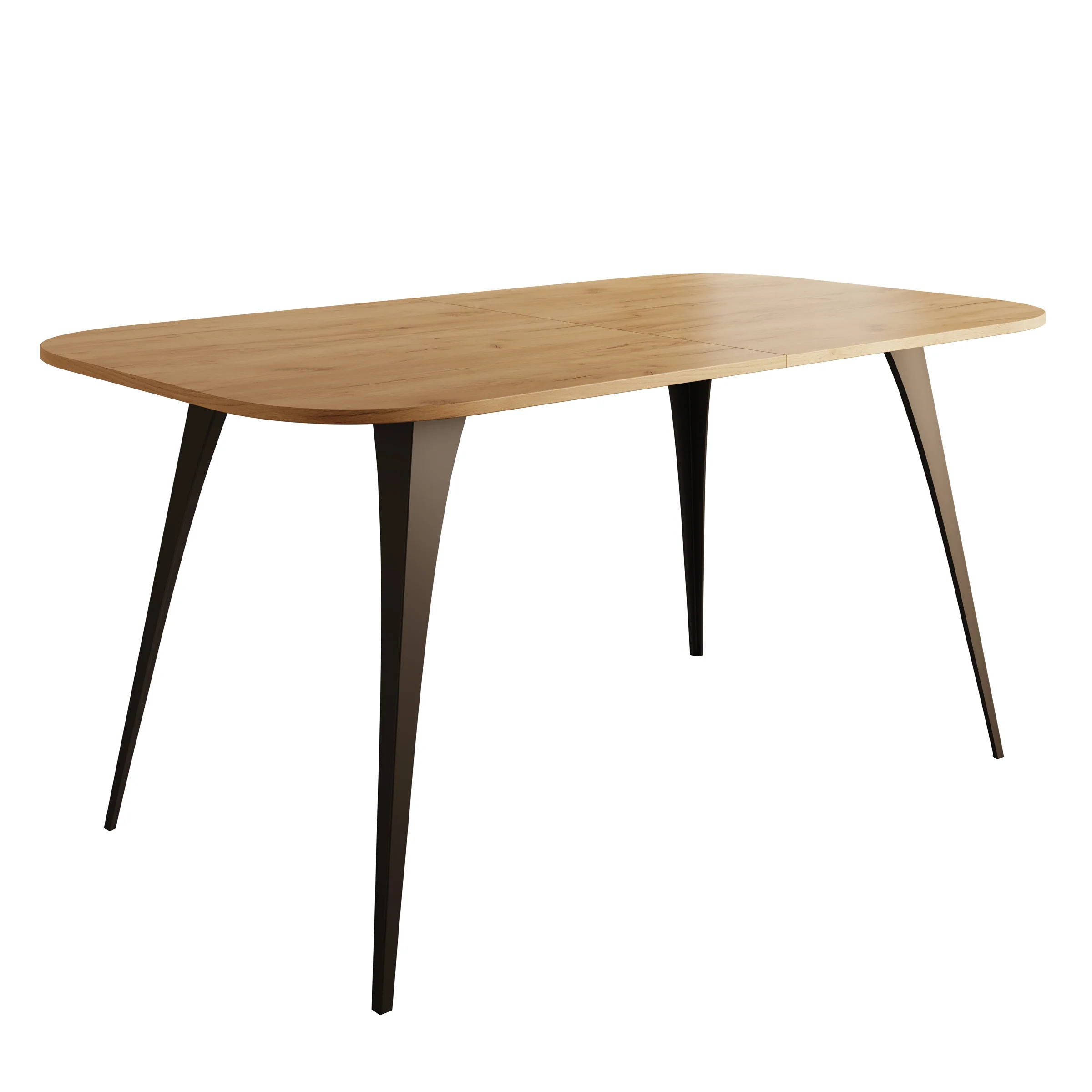 Flix - Eetkamertafel - Eiken - 160x90x76 cm - Image 5