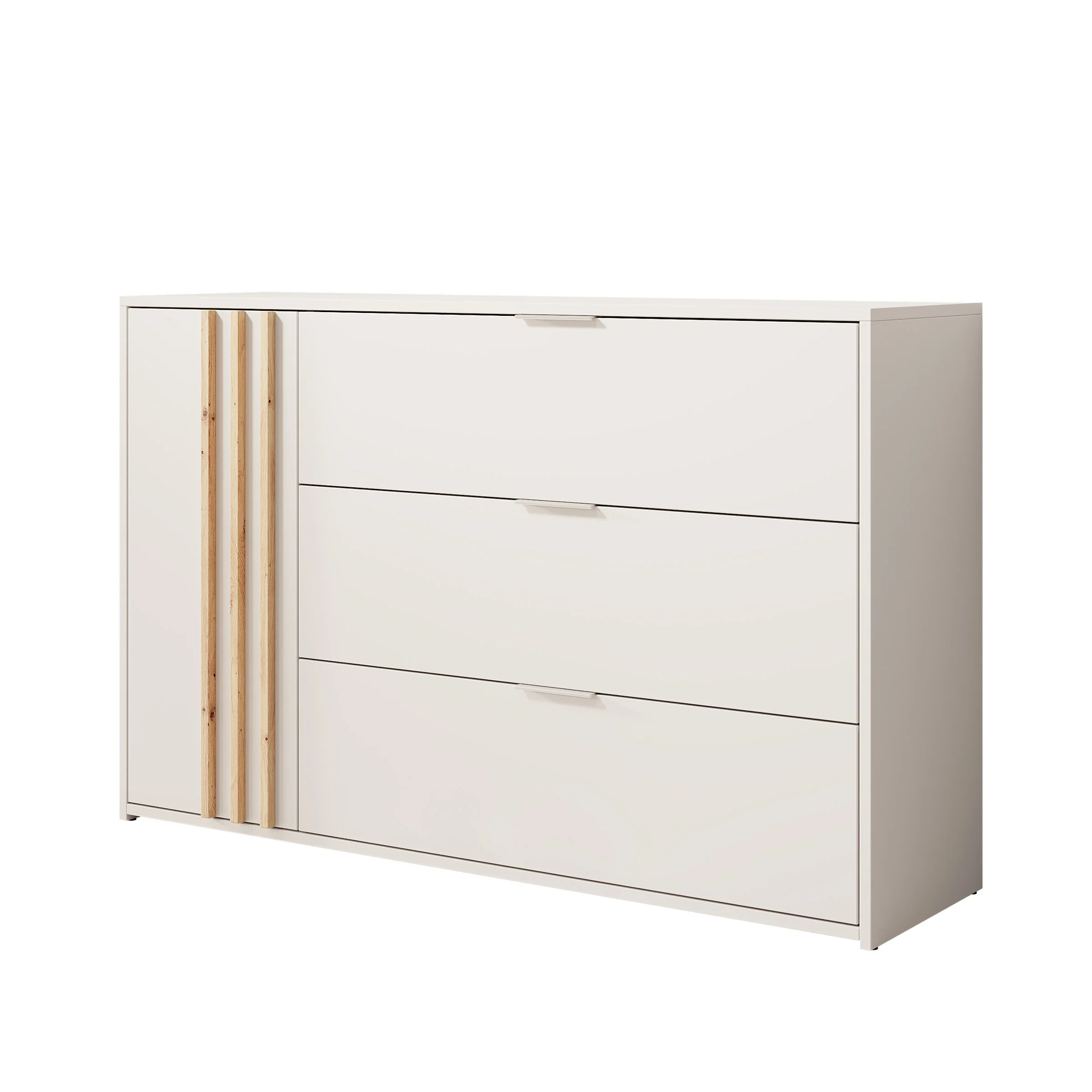 Franklin - Dressoir - Wit - 125x35x80 cm - Image 7