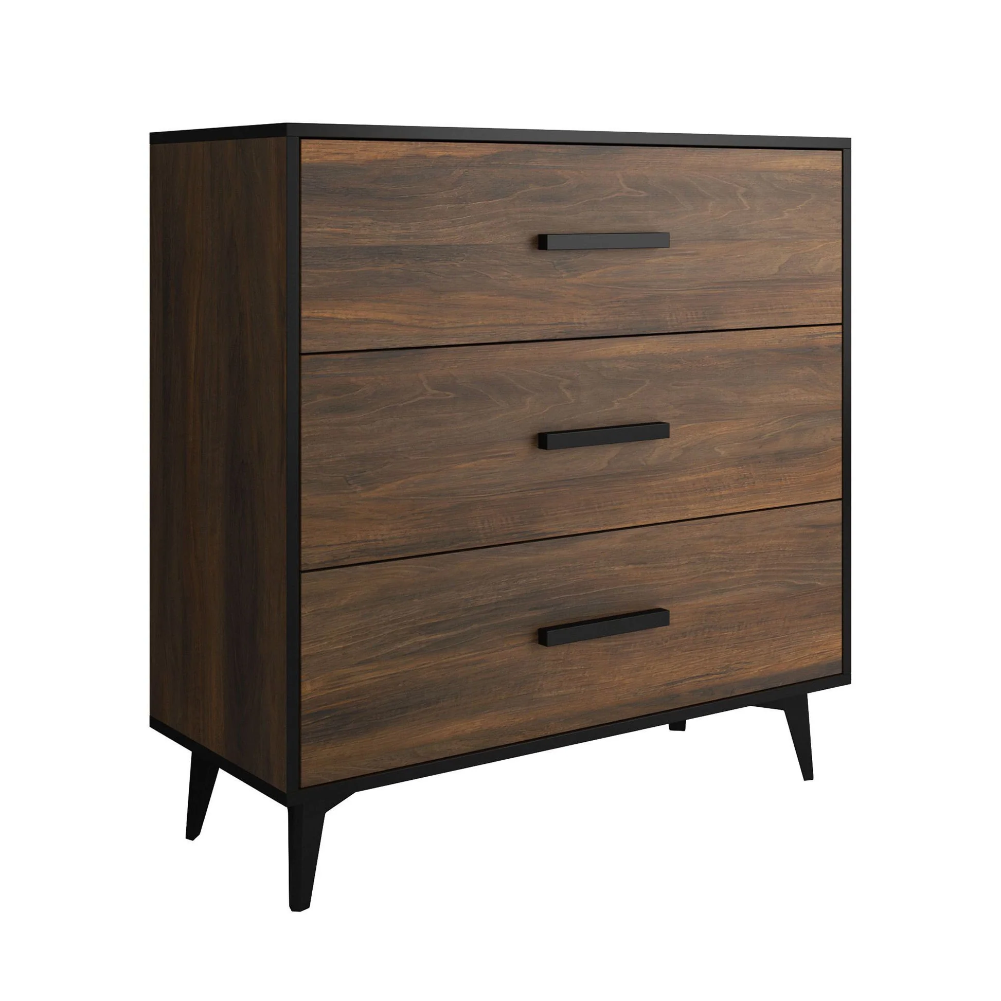 Frey - Ladekast - Donker eiken/zwart - 91x40x95 cm - Image 7