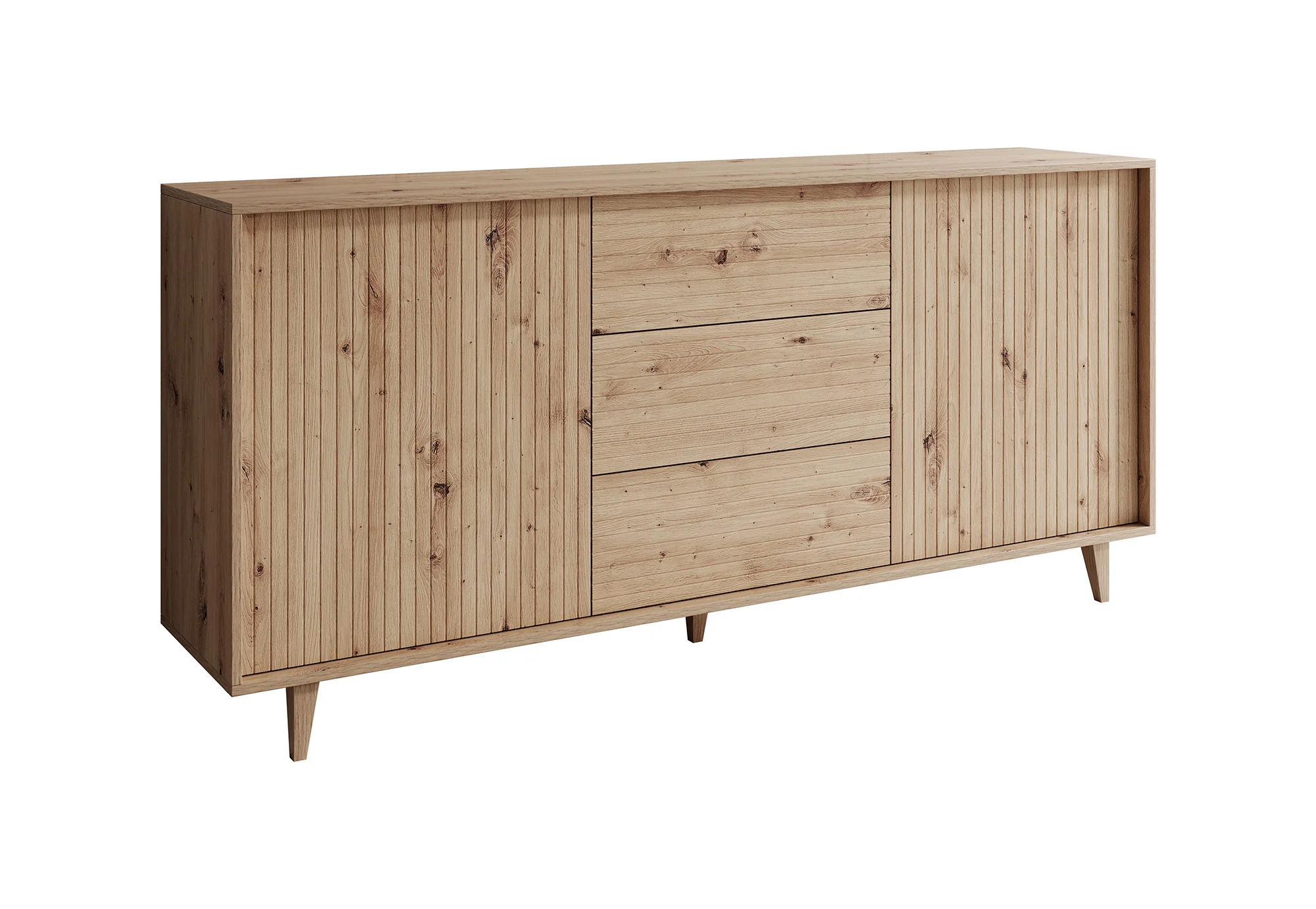 Fuzeta - Dressoir - Eiken - 180x40x84 cm - Image 7