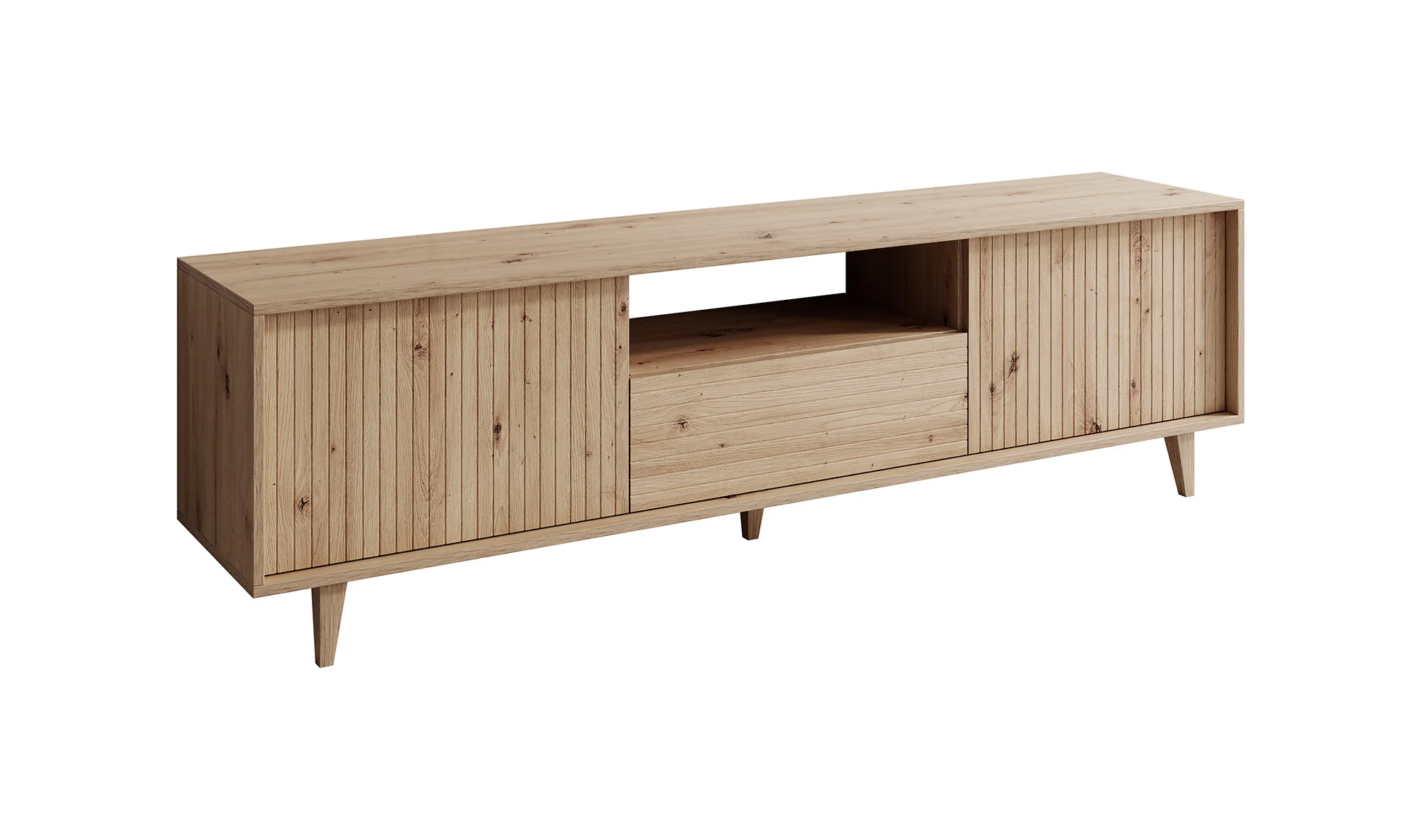 Fuzeta - TV-Meubel - Eiken - 180 cm - Image 7