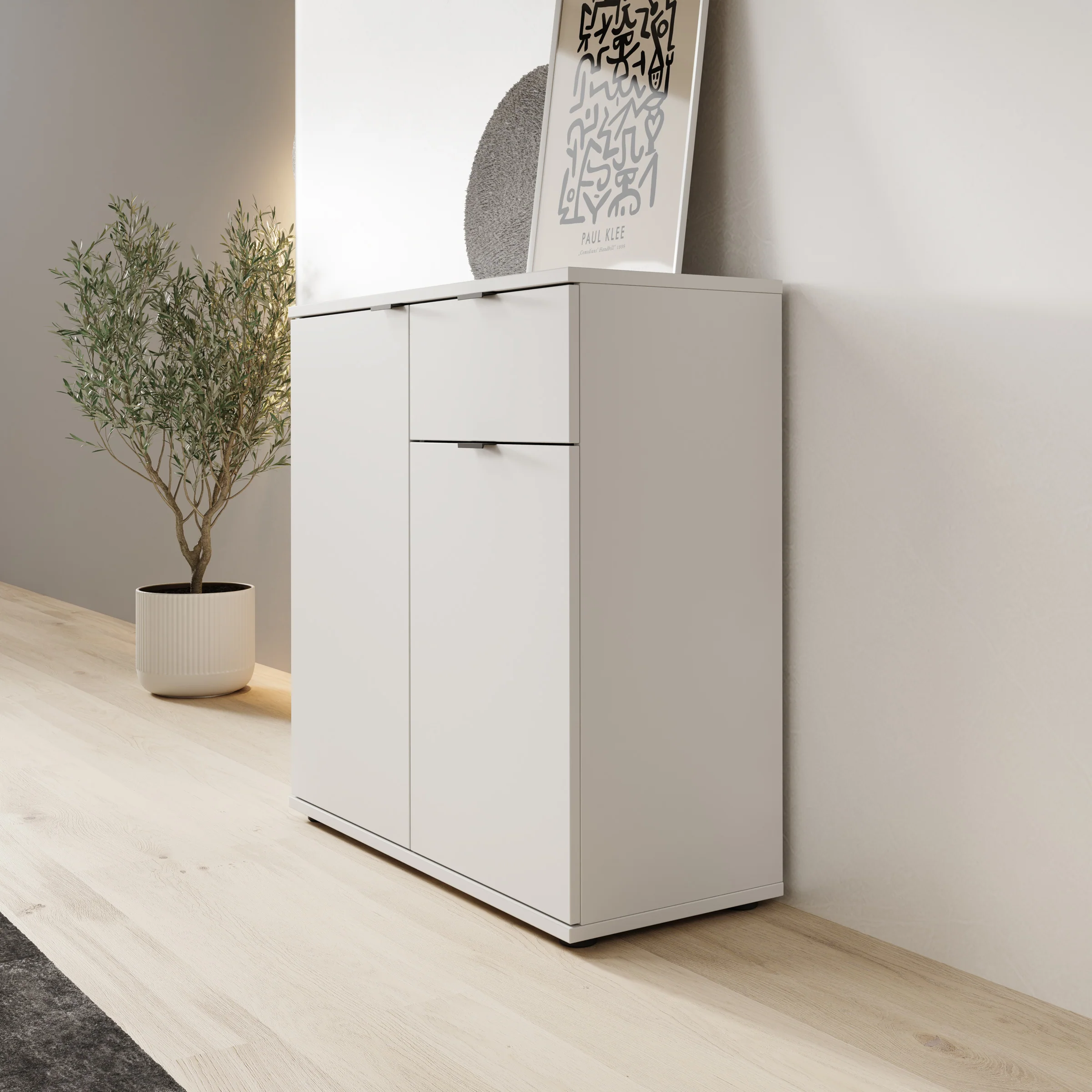 Galeno 2 - Dressoir - Lichtgrijs - 80x34x82 cm - Image 4