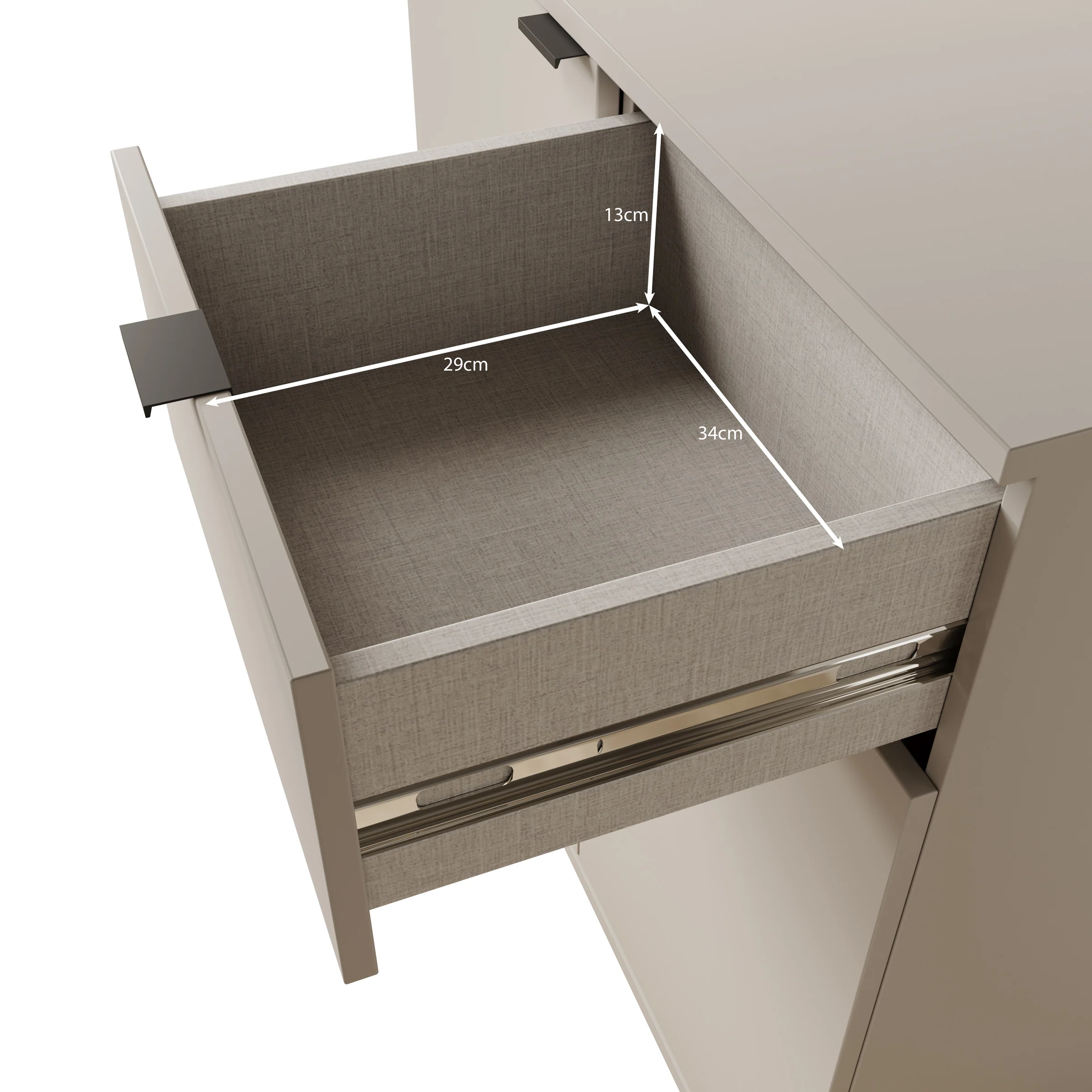 Galeno 2 - Dressoir - Lichtgrijs - 80x34x82 cm - Image 7