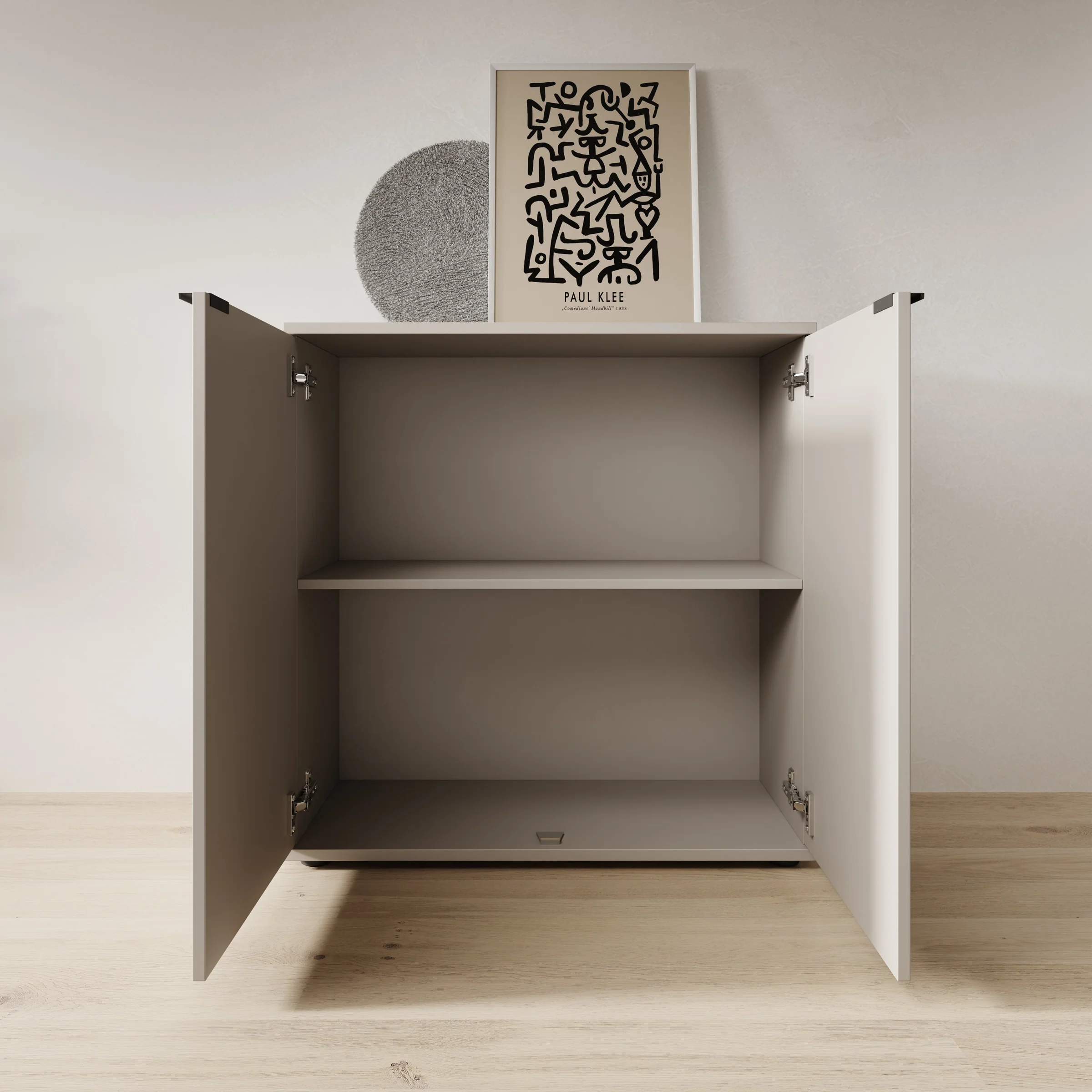 Galeno - Dressoir - Beige - 80x34x82 cm - Image 2