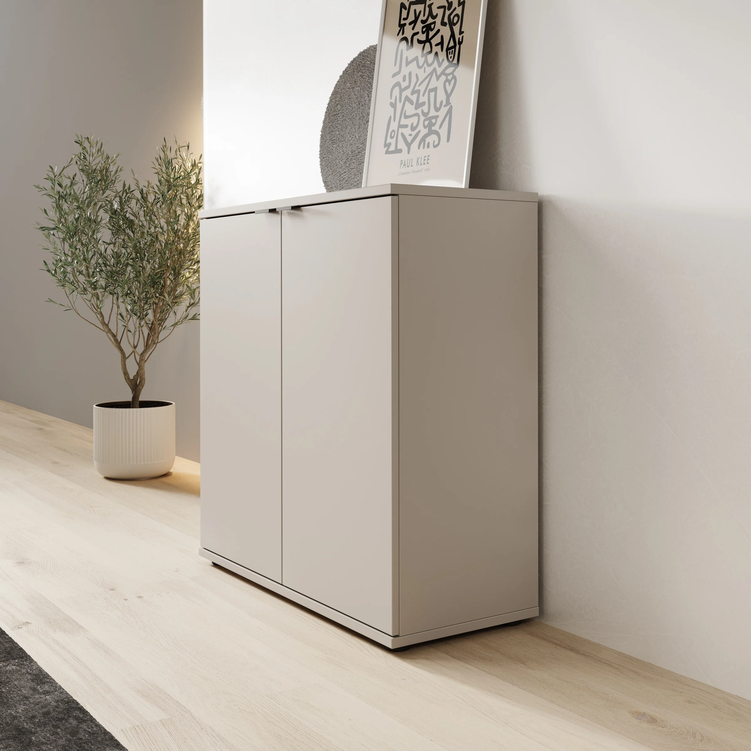 Galeno - Dressoir - Beige - 80x34x82 cm - Image 4