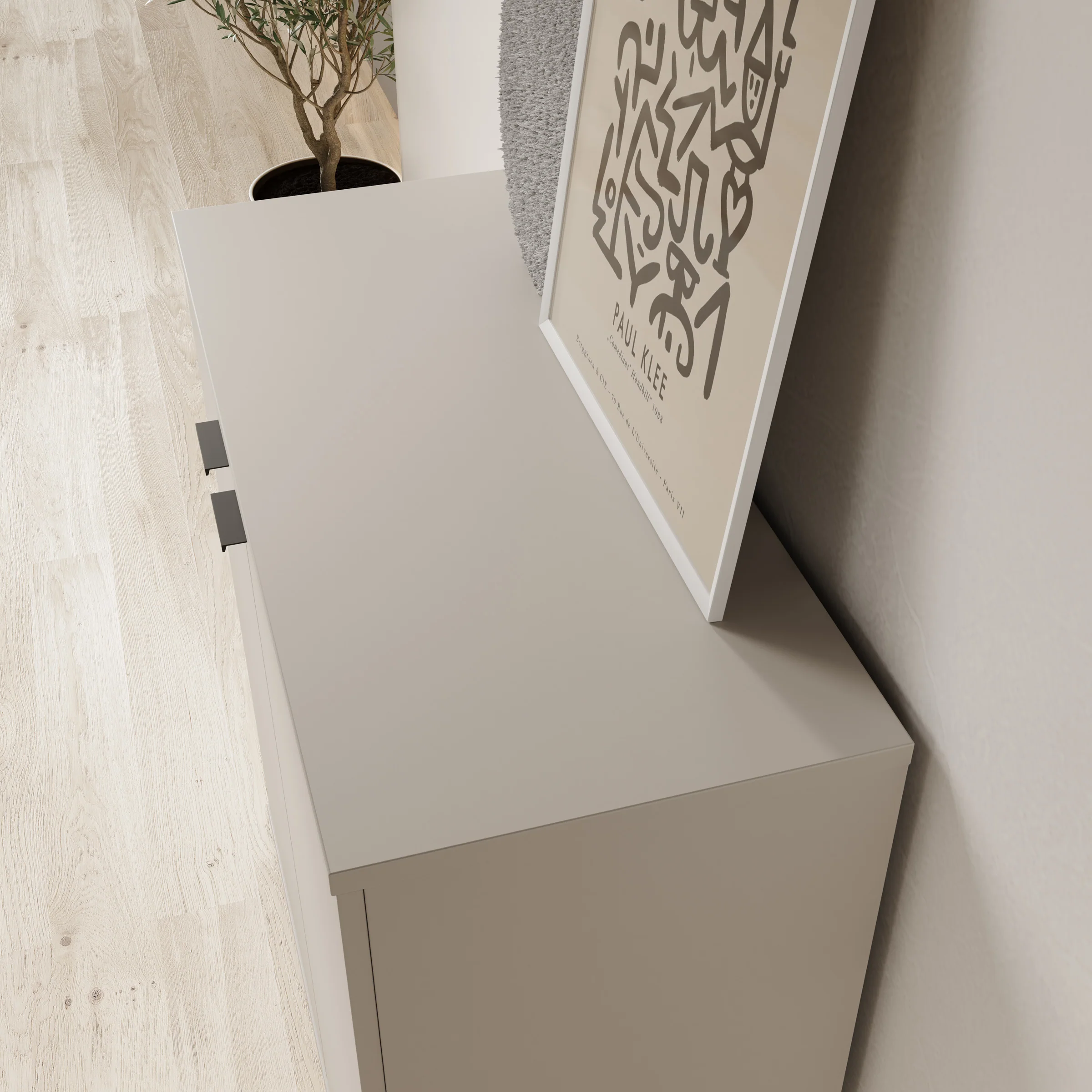Galeno - Dressoir - Beige - 80x34x82 cm - Image 5
