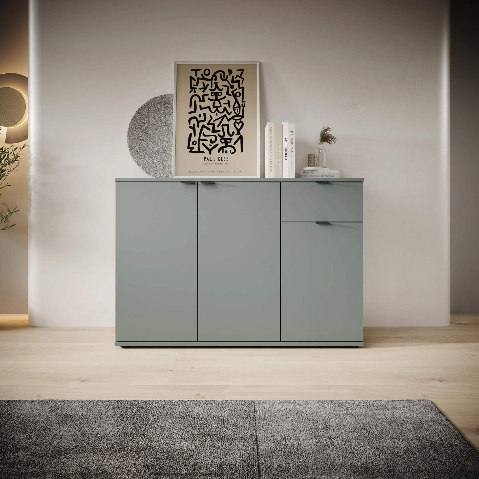 Galeno - Dressoir - Groen - 120x34x82 cm - Image 3