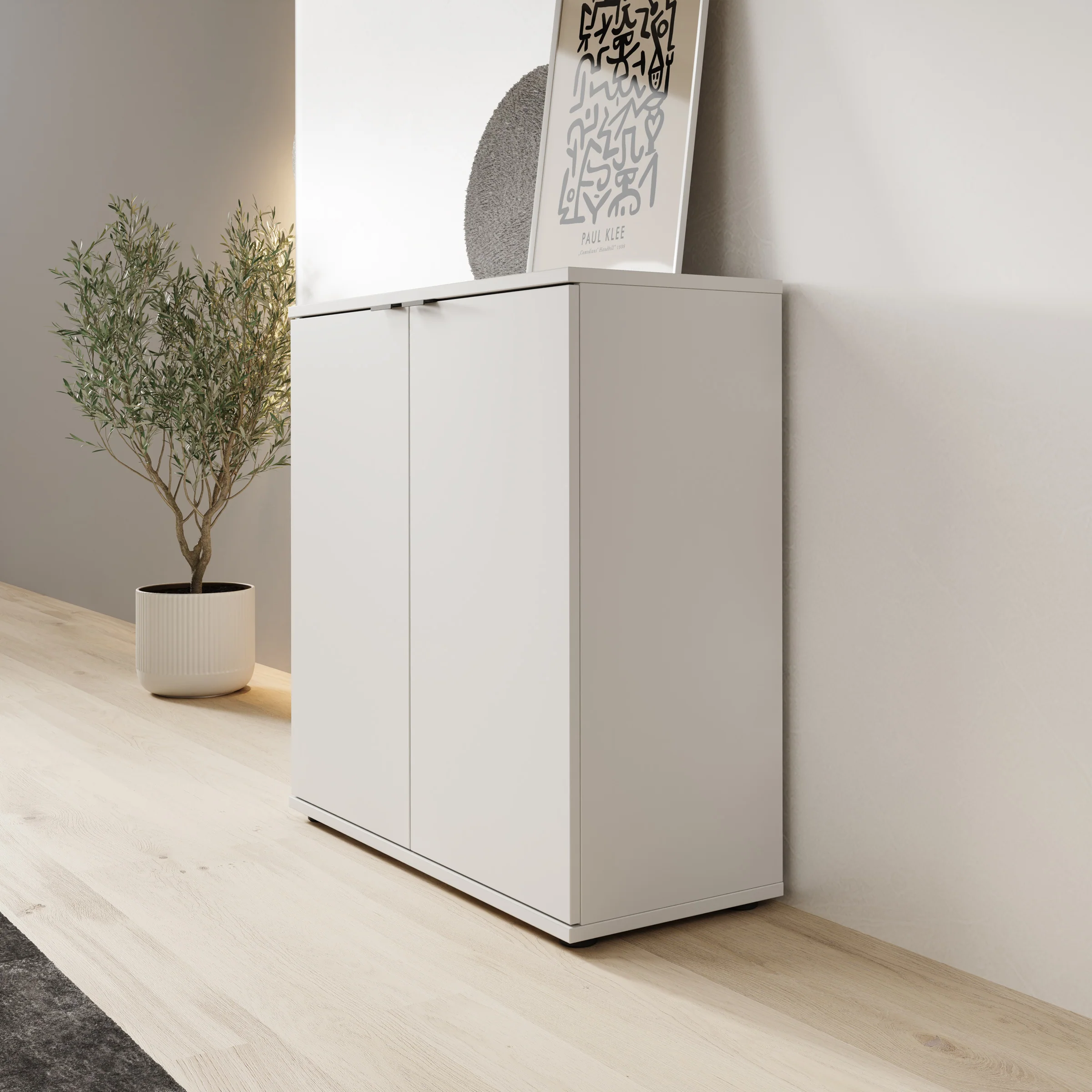 Galeno - Dressoir - Lichtgrijs - 80x34x82 cm - Image 4