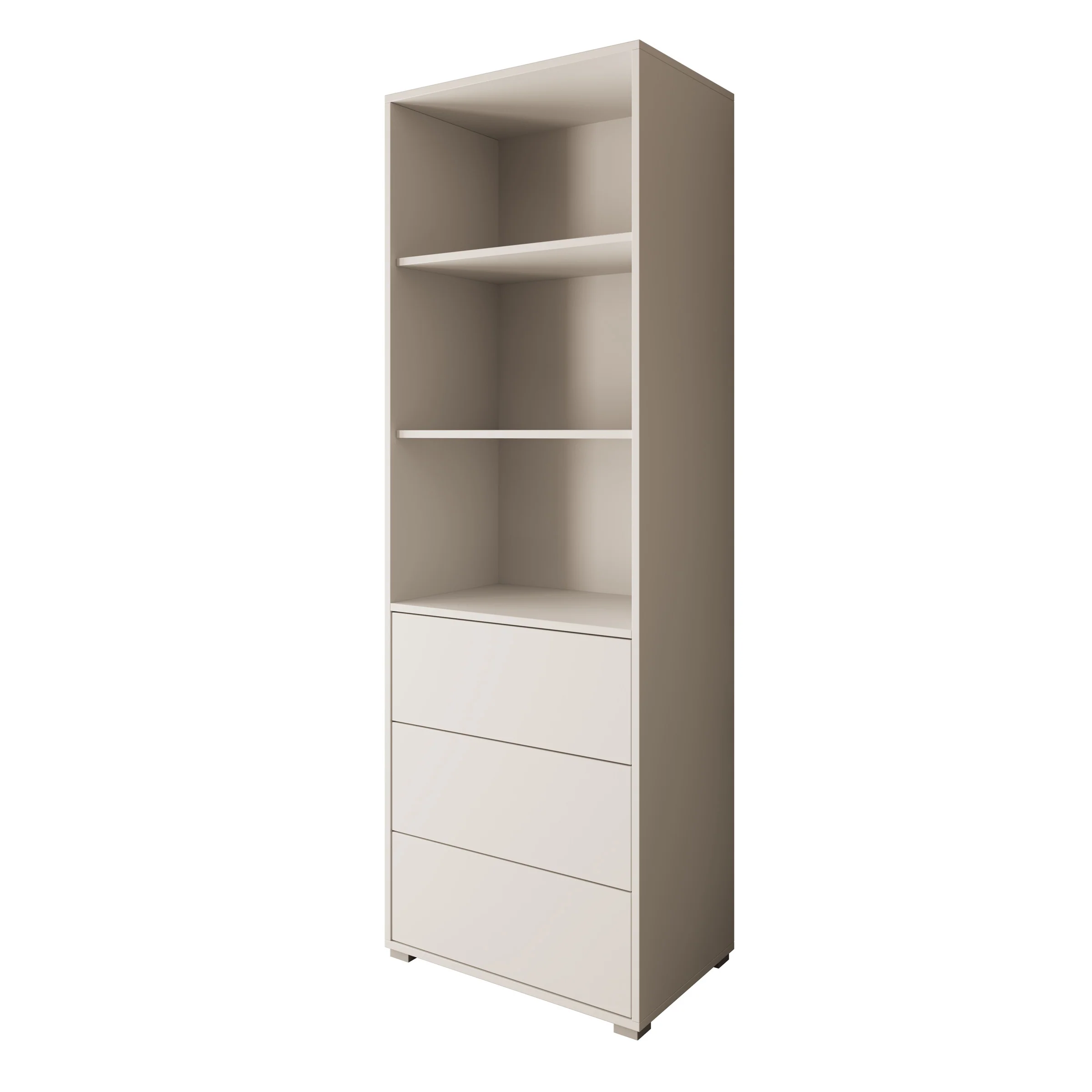 Gideon - Boekenkast - Wit - 60x40x178 cm - Image 7