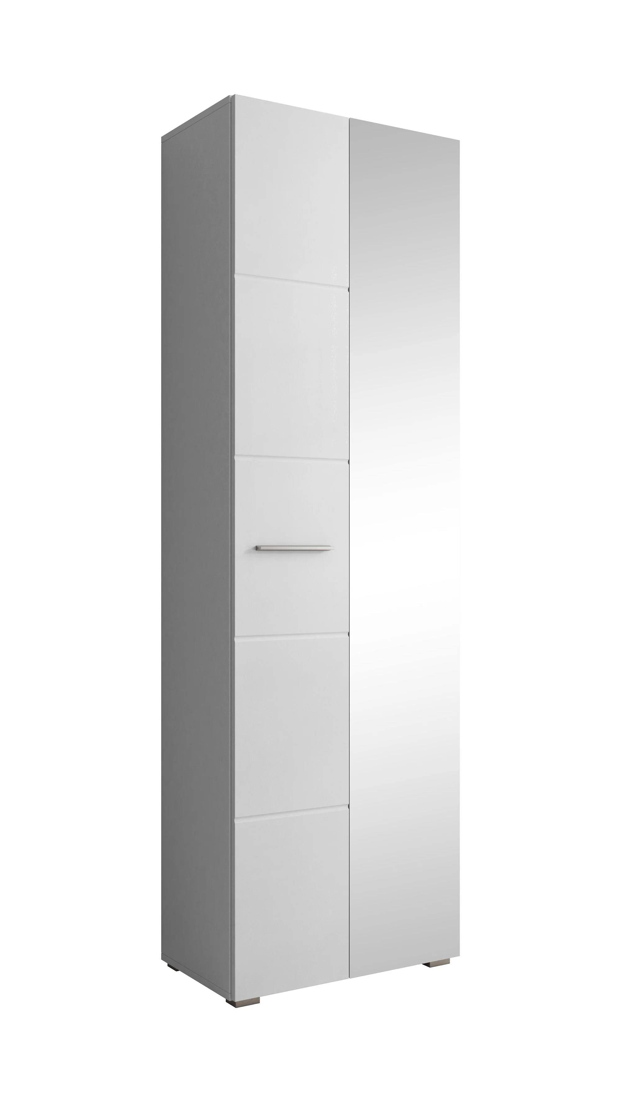 Bailey - Halkast 2-deurs - Wit - 60x35x192 cm - Image 7