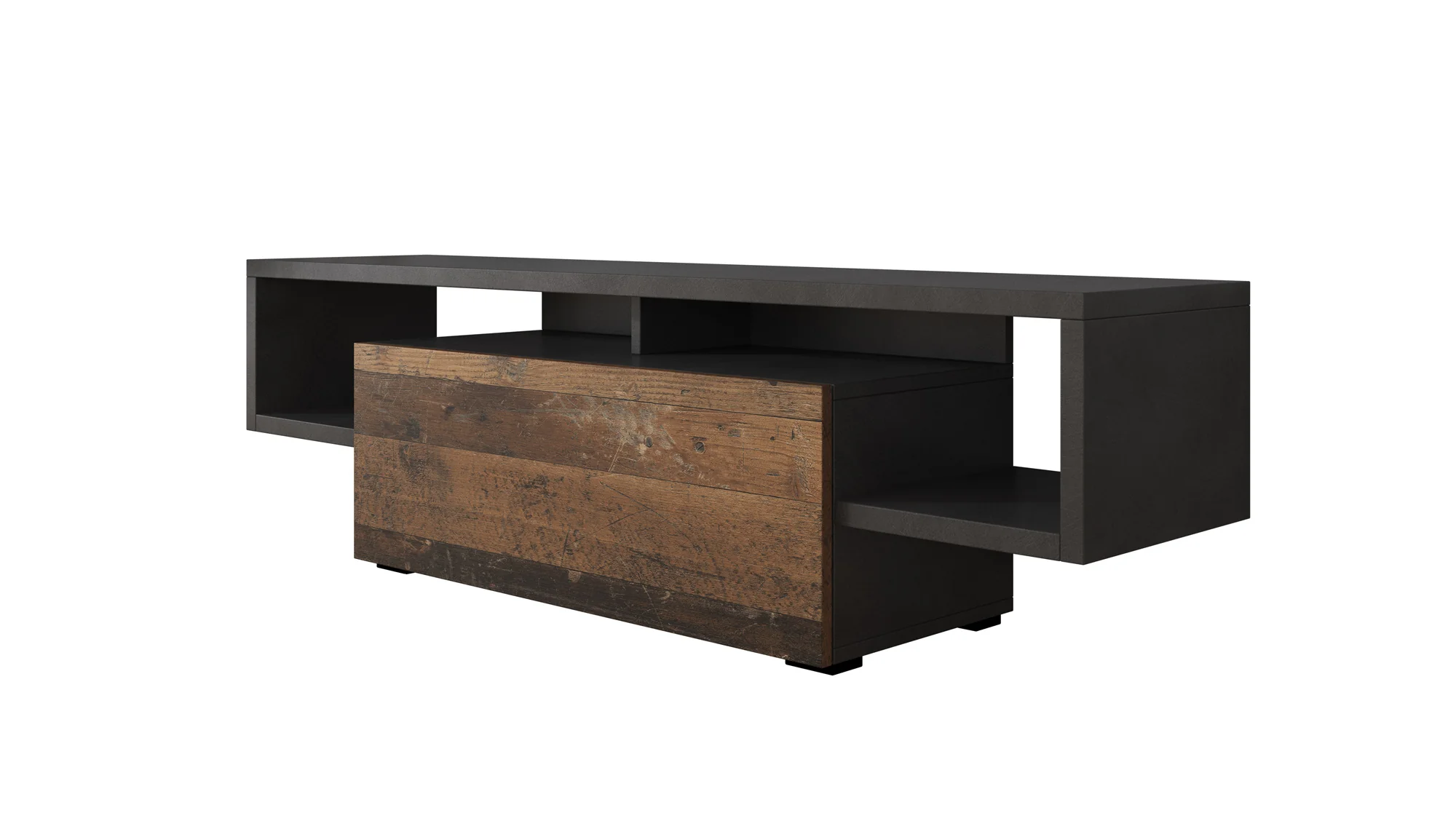Hertha - TV-Meubel - Antraciet  - 138 cm - Image 6