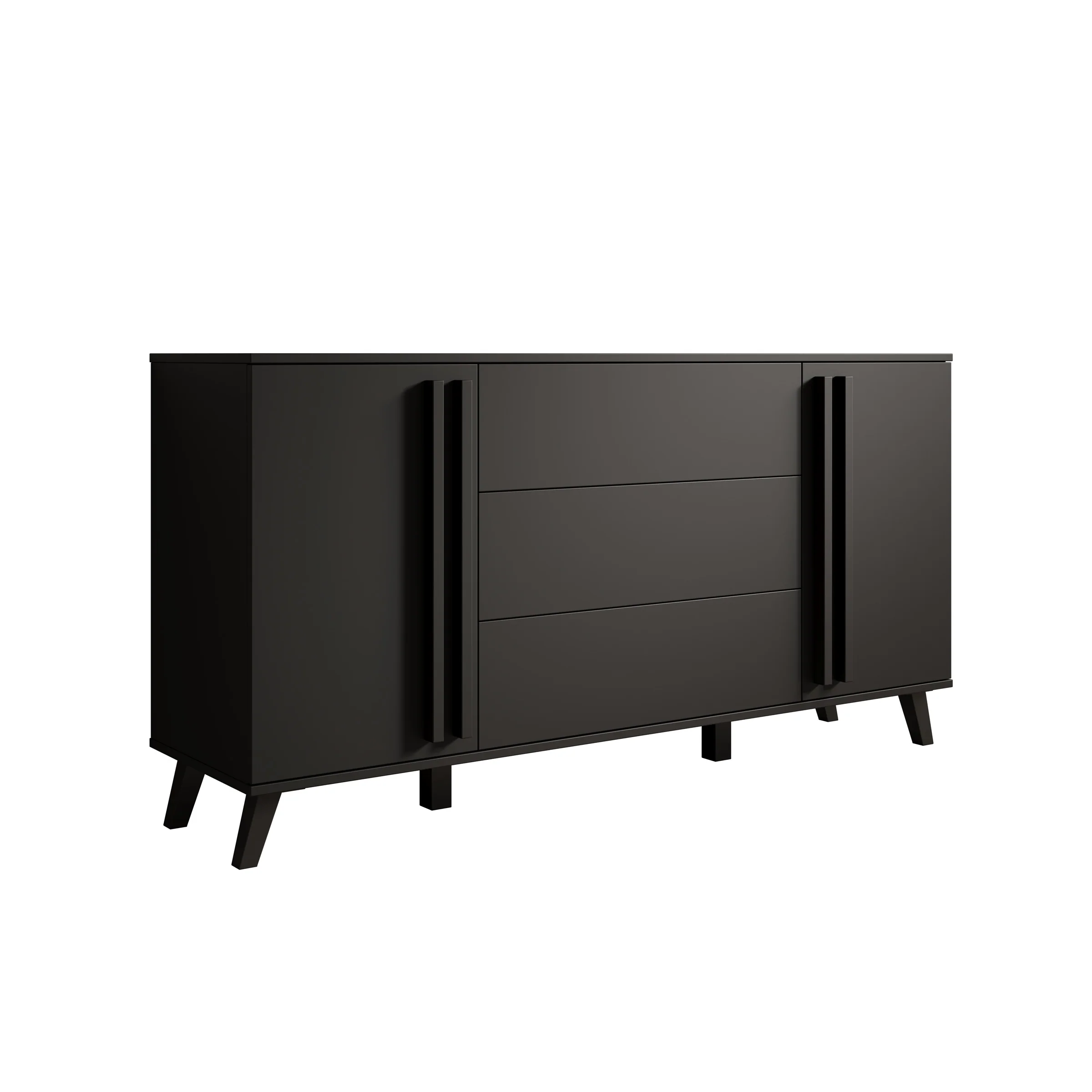 Hydra - Dressoir - Zwart - 150x40x78 cm - Image 8