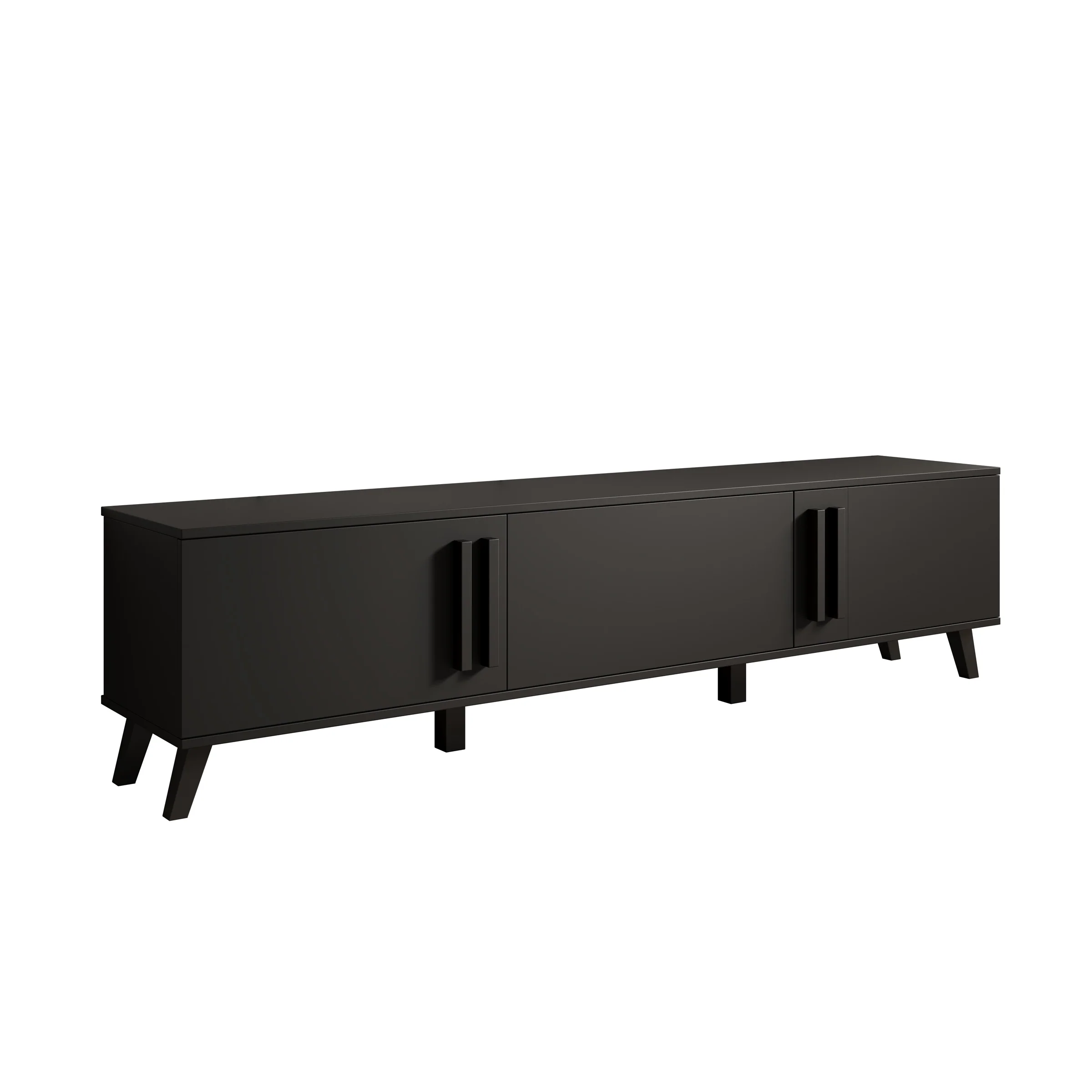 Hydra - TV-Meubel - Zwart - 180x33x40 cm - Image 7