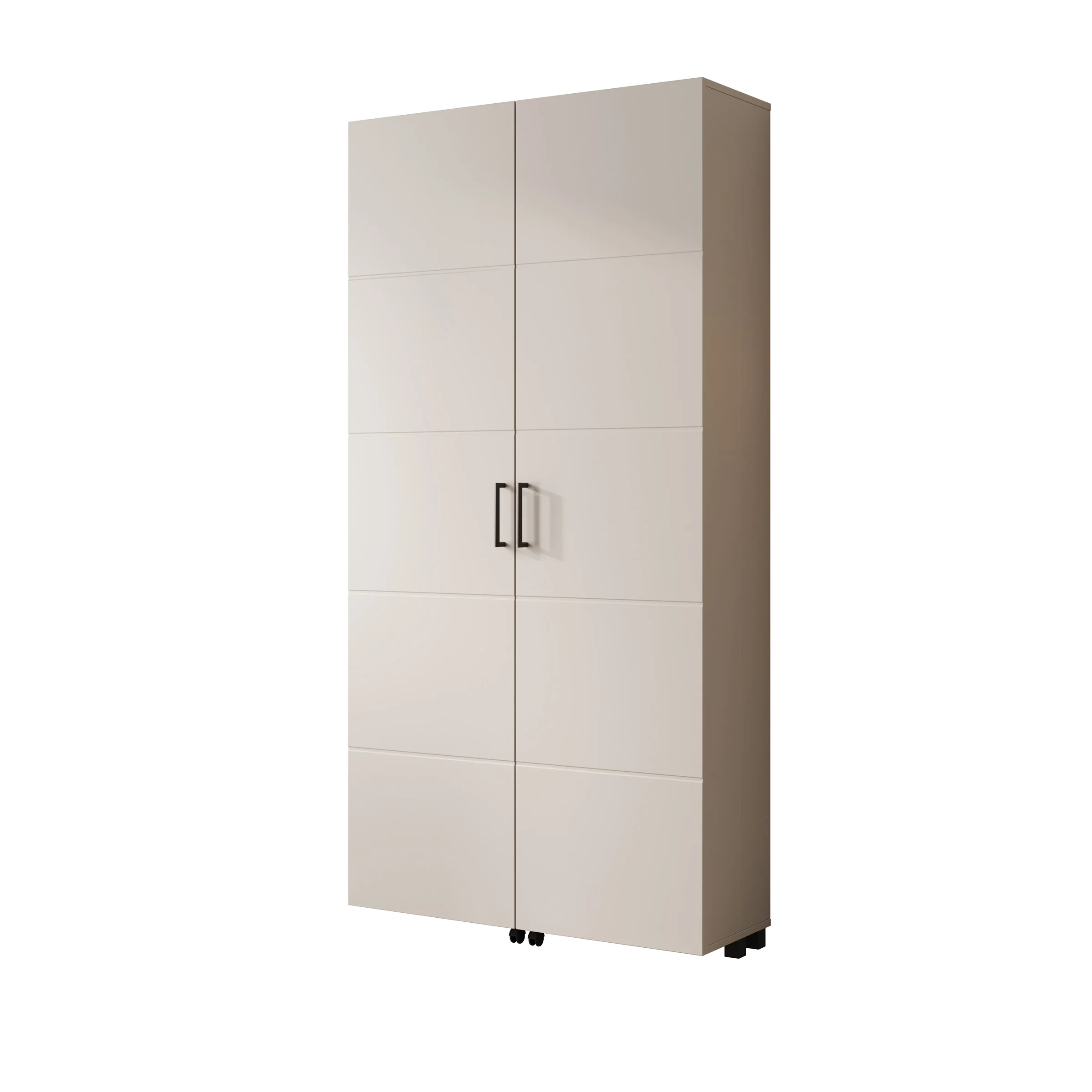 Inverly - Schoenenkast - Beige - 92x33x185 cm - Image 6