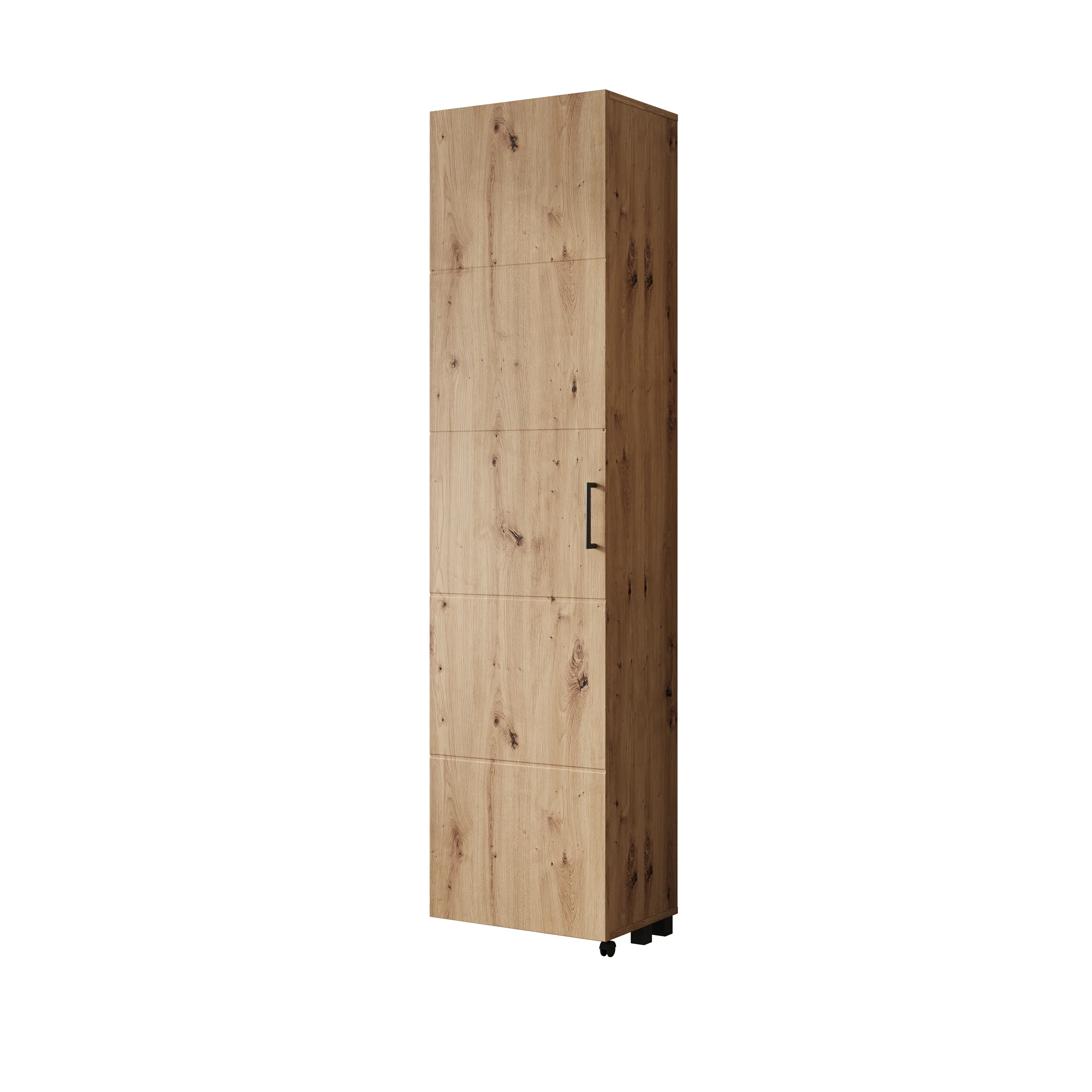 Inverly - Schoenenkast - Eikenpatroon - 46x33x185 cm - Image 6