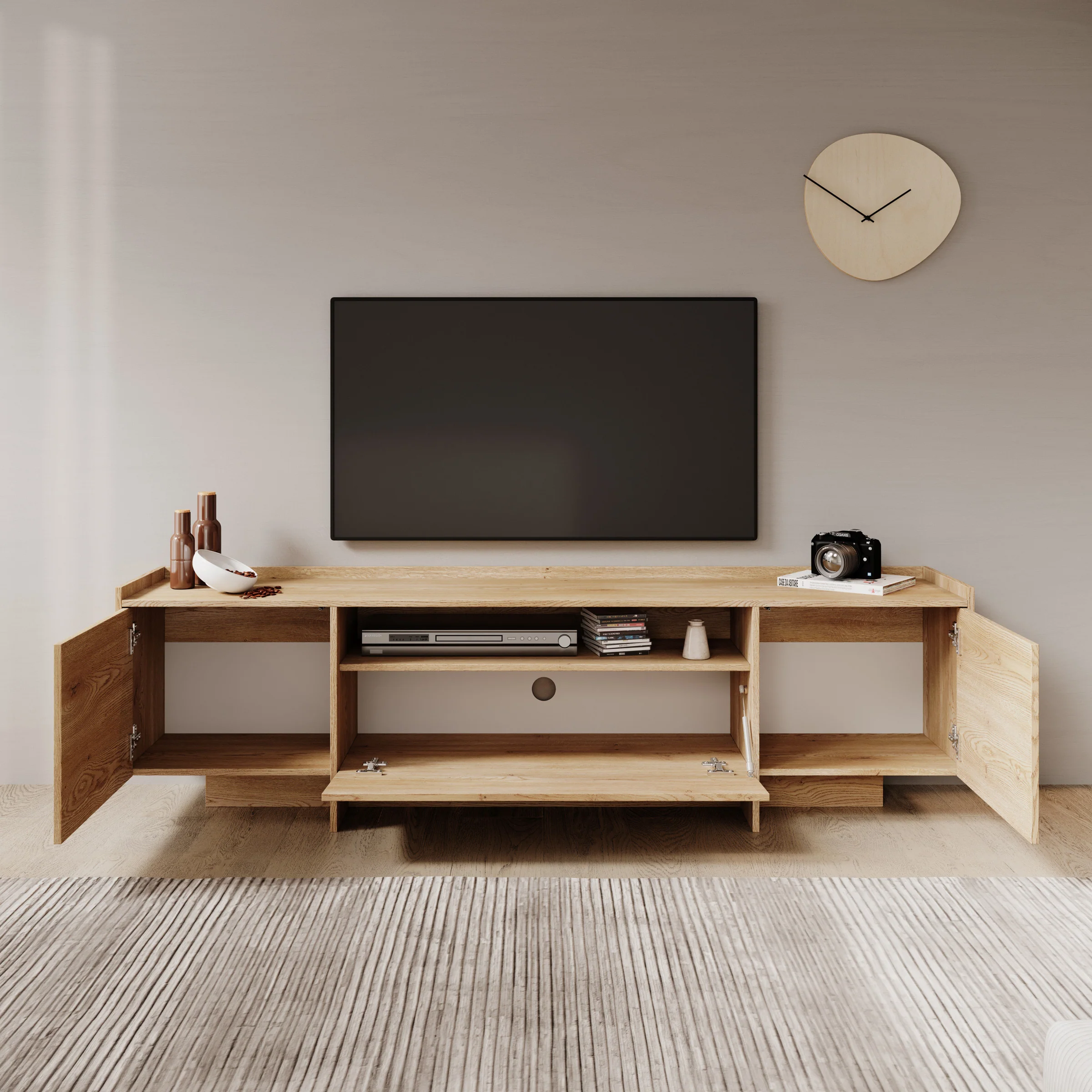 Jaxon - TV-Meubel - Eiken - Image 2