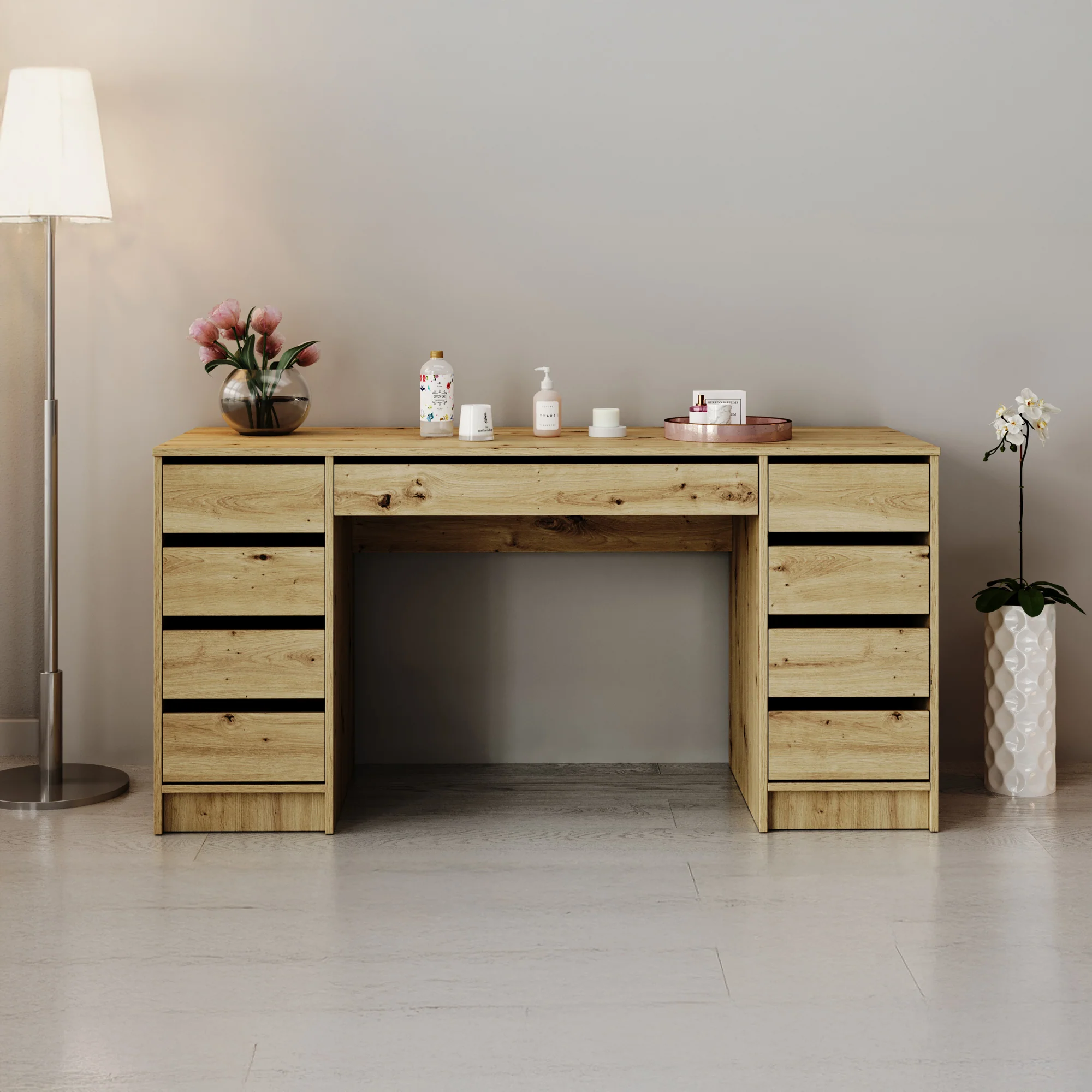 Arco 2 - Kaptafel - Eiken - 154x55 cm - Image 4