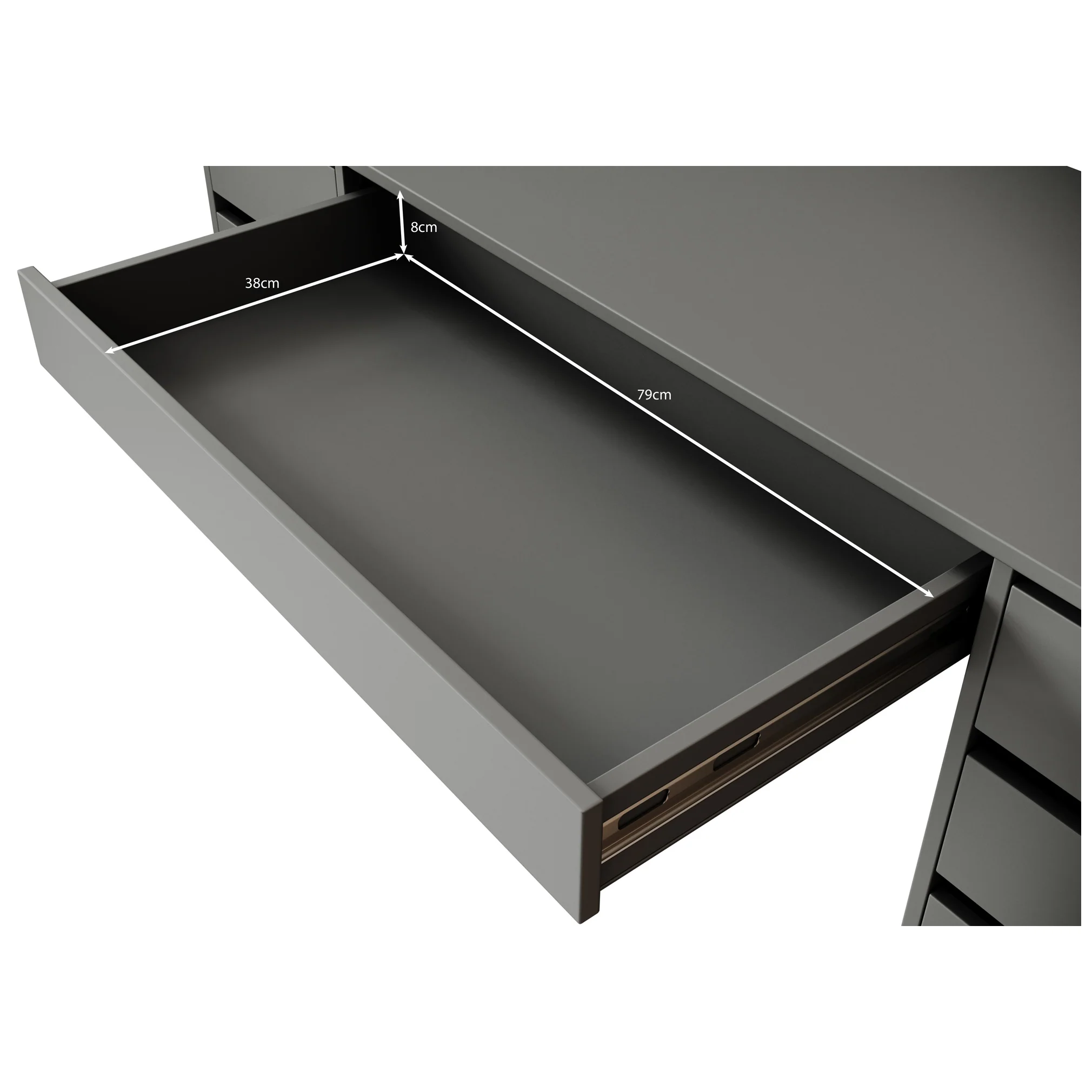 Arco 2 - Kaptafel - Eiken - 154x55 cm - Image 6