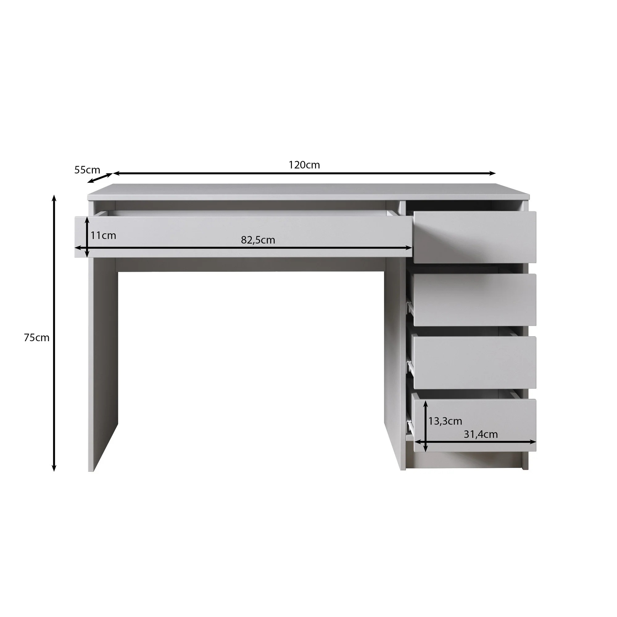 Arco - Kaptafel - Beige - 120x55 cm - Image 5