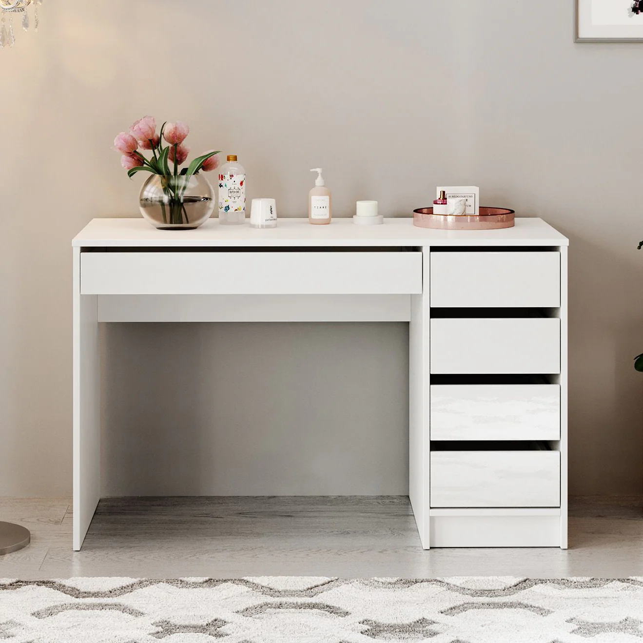 Arco - Kaptafel - Wit hoogglans - 120x55 cm - Image 3