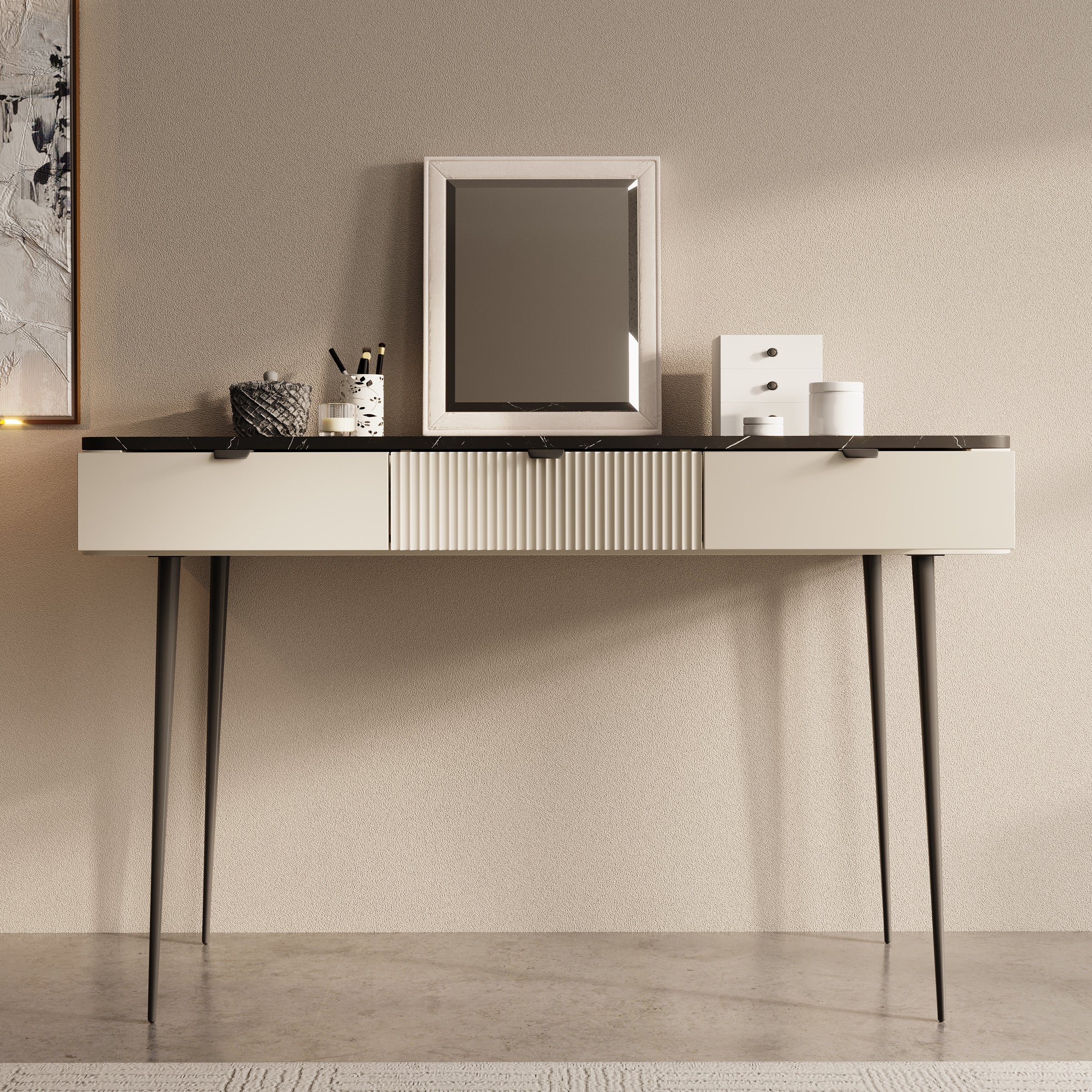 Mace - Kaptafel - Beige - 130x40 cm - Image 2