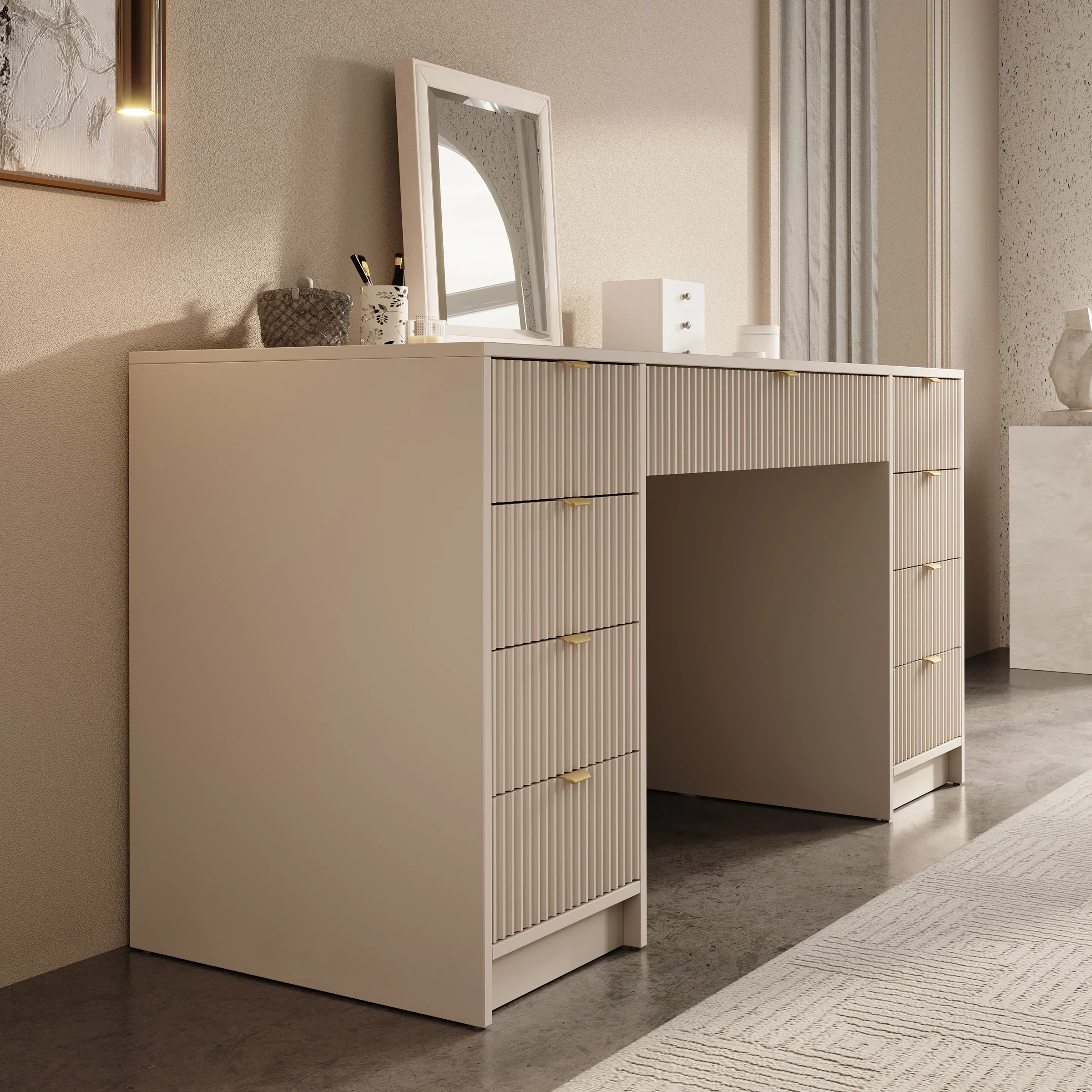 Tavares 2 - Kaptafel - Beige - 154x55 cm - Image 4