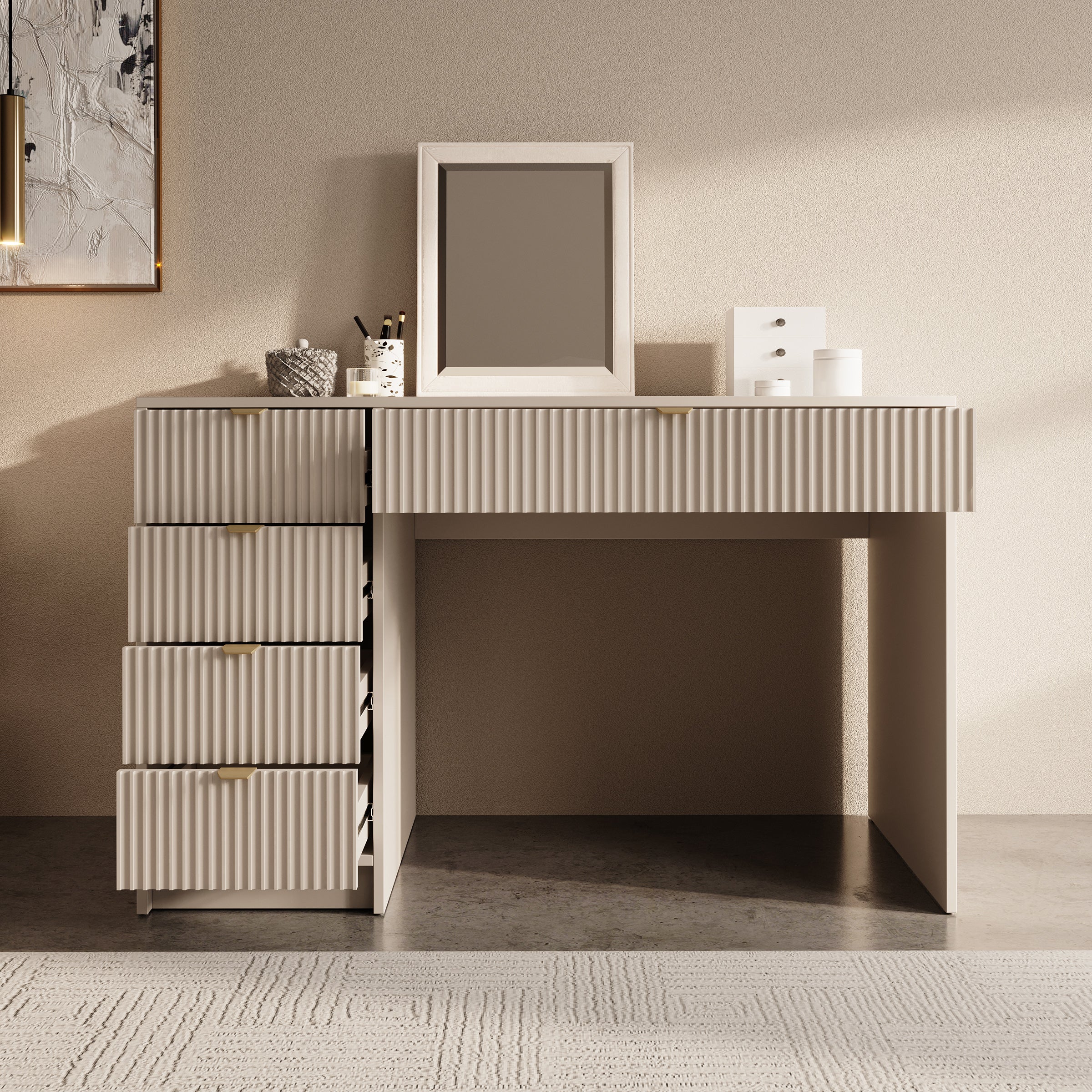 Tavares - Kaptafel - Beige - 120x55 cm - Image 2