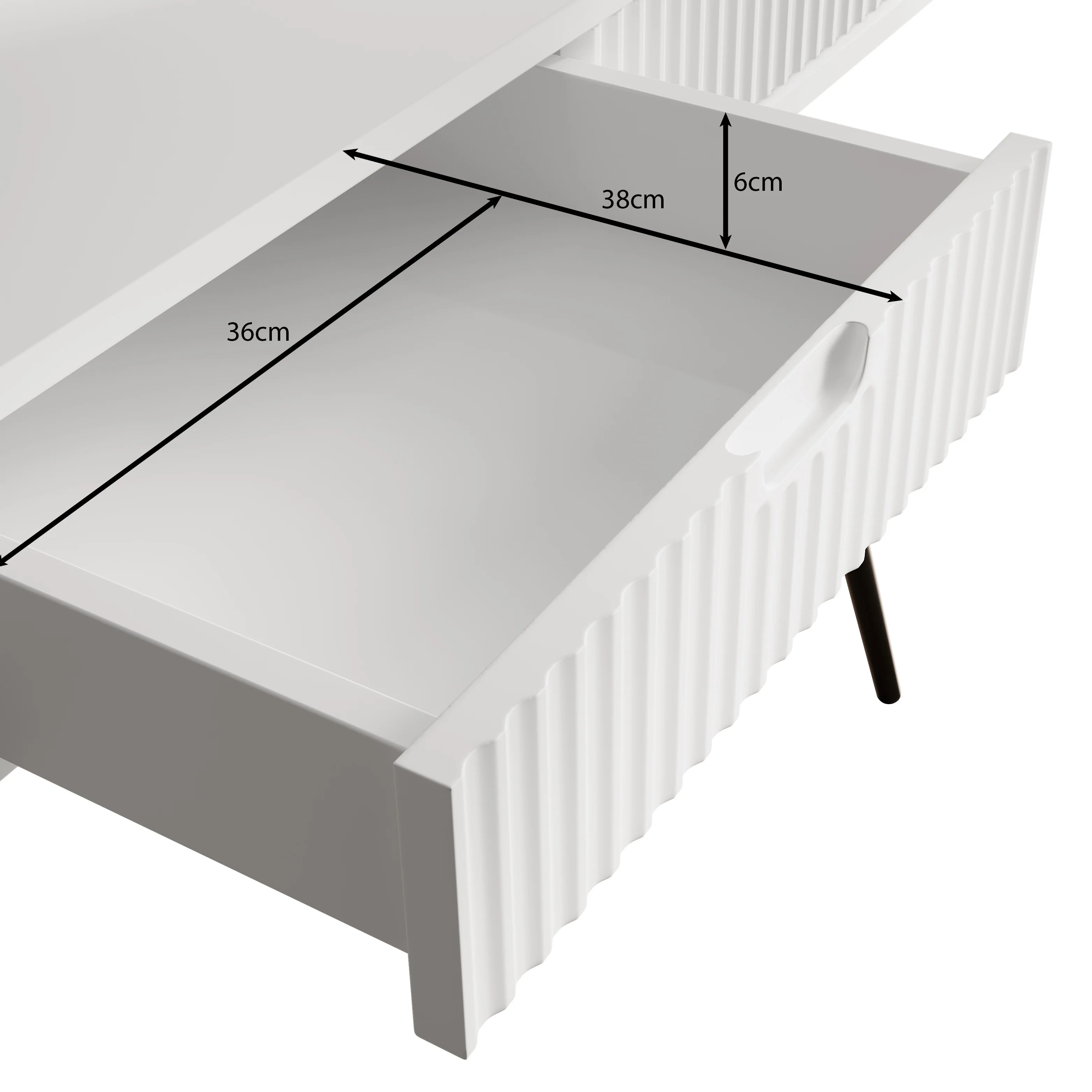 Zakari - Kaptafel - Beige - 103x49 cm - Image 6