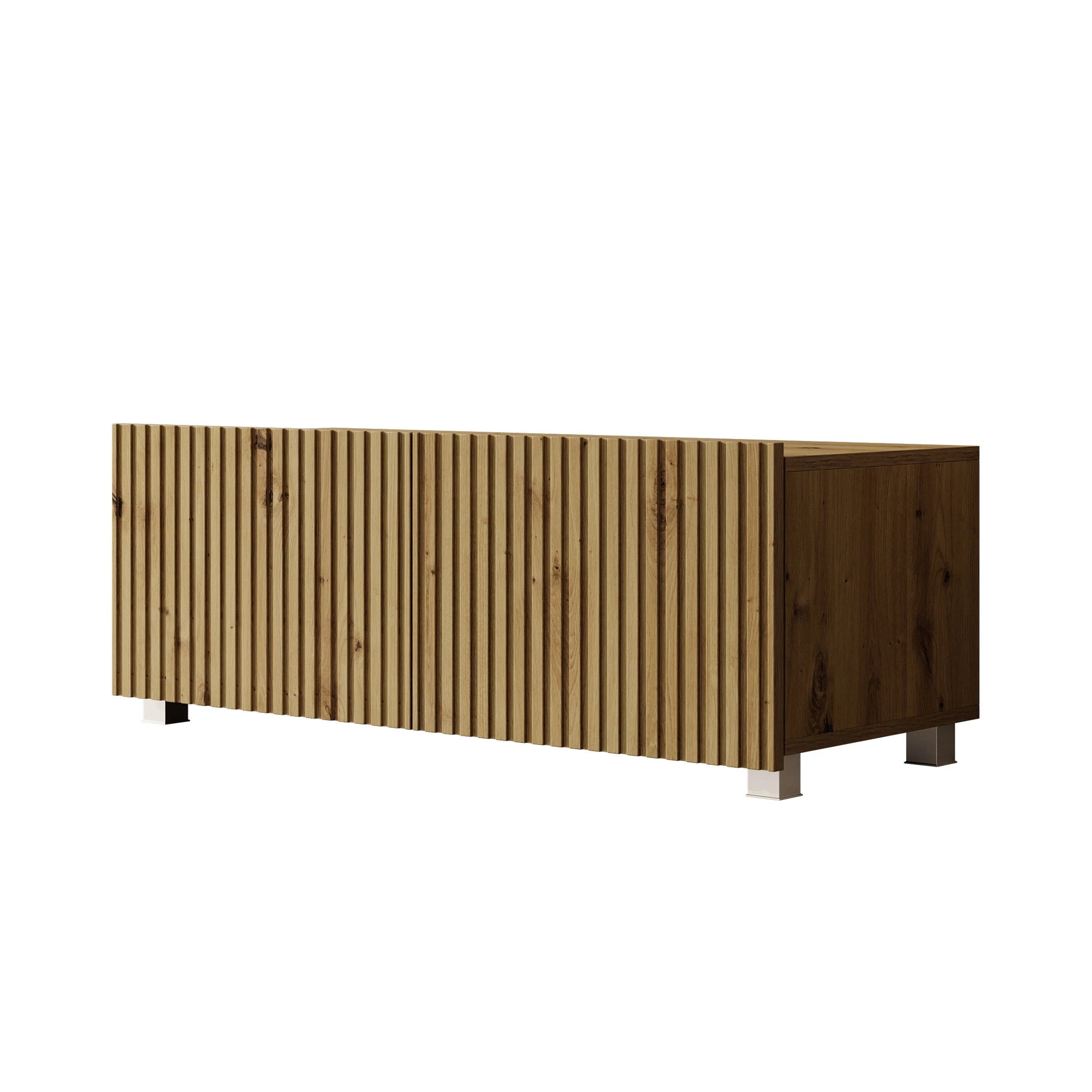Kenderes - TV-Meubel - Eiken - 100x41x38 cm - Image 7