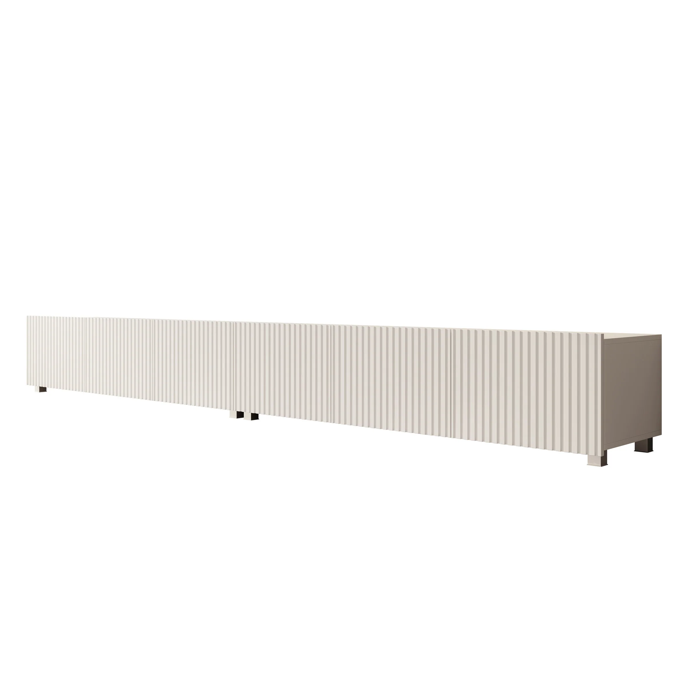 Kenderes - TV-Meubel - Wit - 300x41x38 cm - Image 7