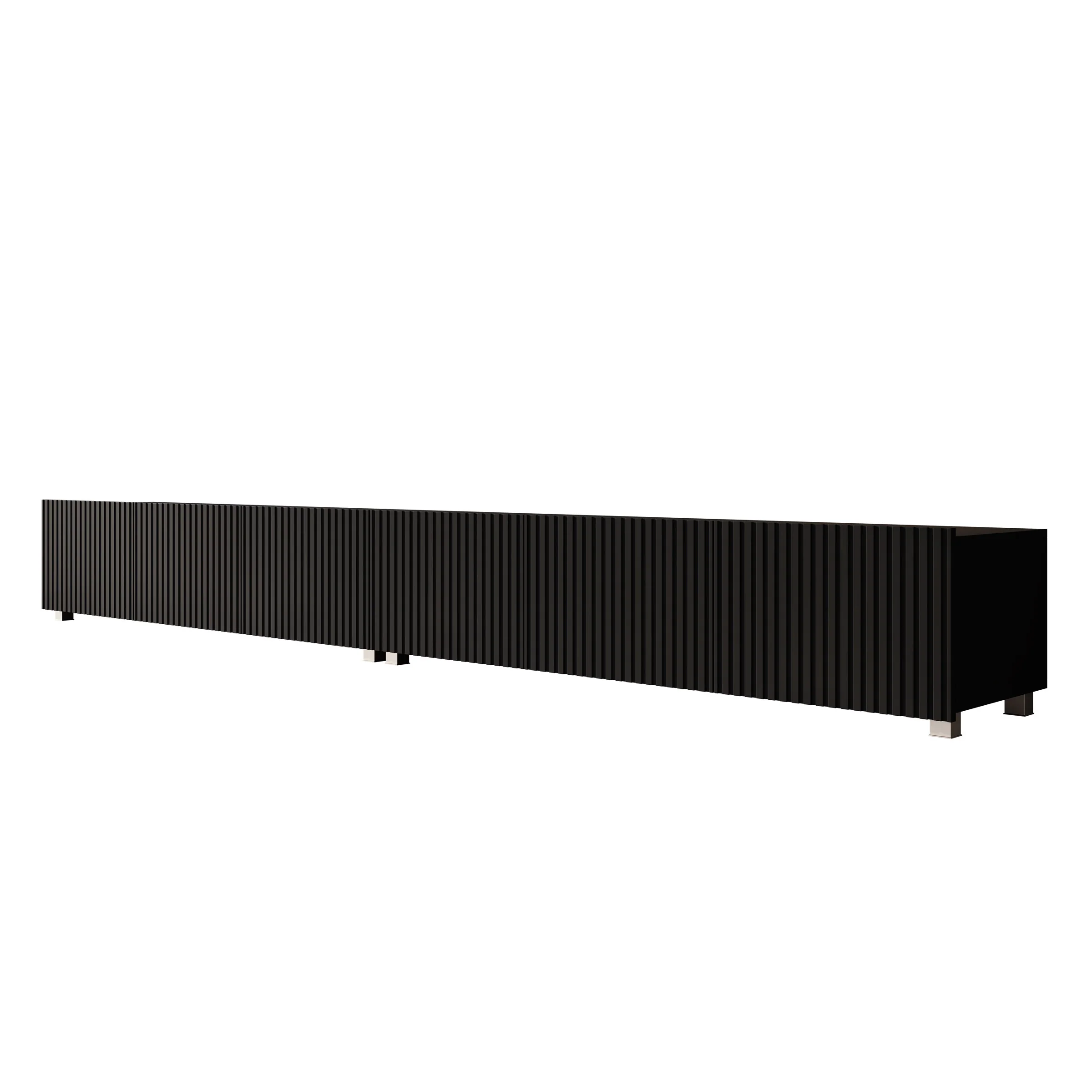 Kenderes - TV-Meubel - Zwart - 300x41x38 cm - Image 7
