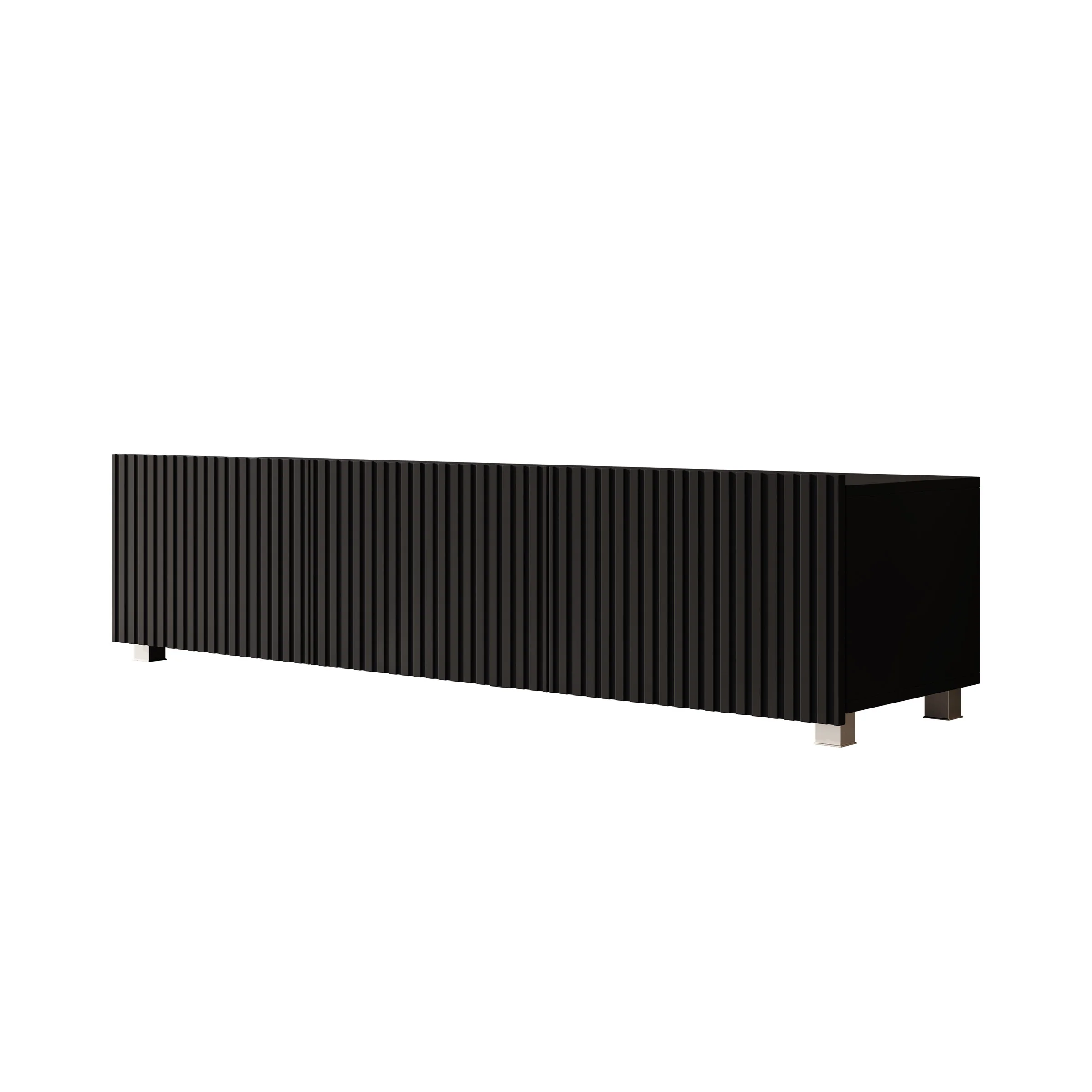 Kenderes - TV-Meubel - Zwart - 150x41x38 cm - Image 7
