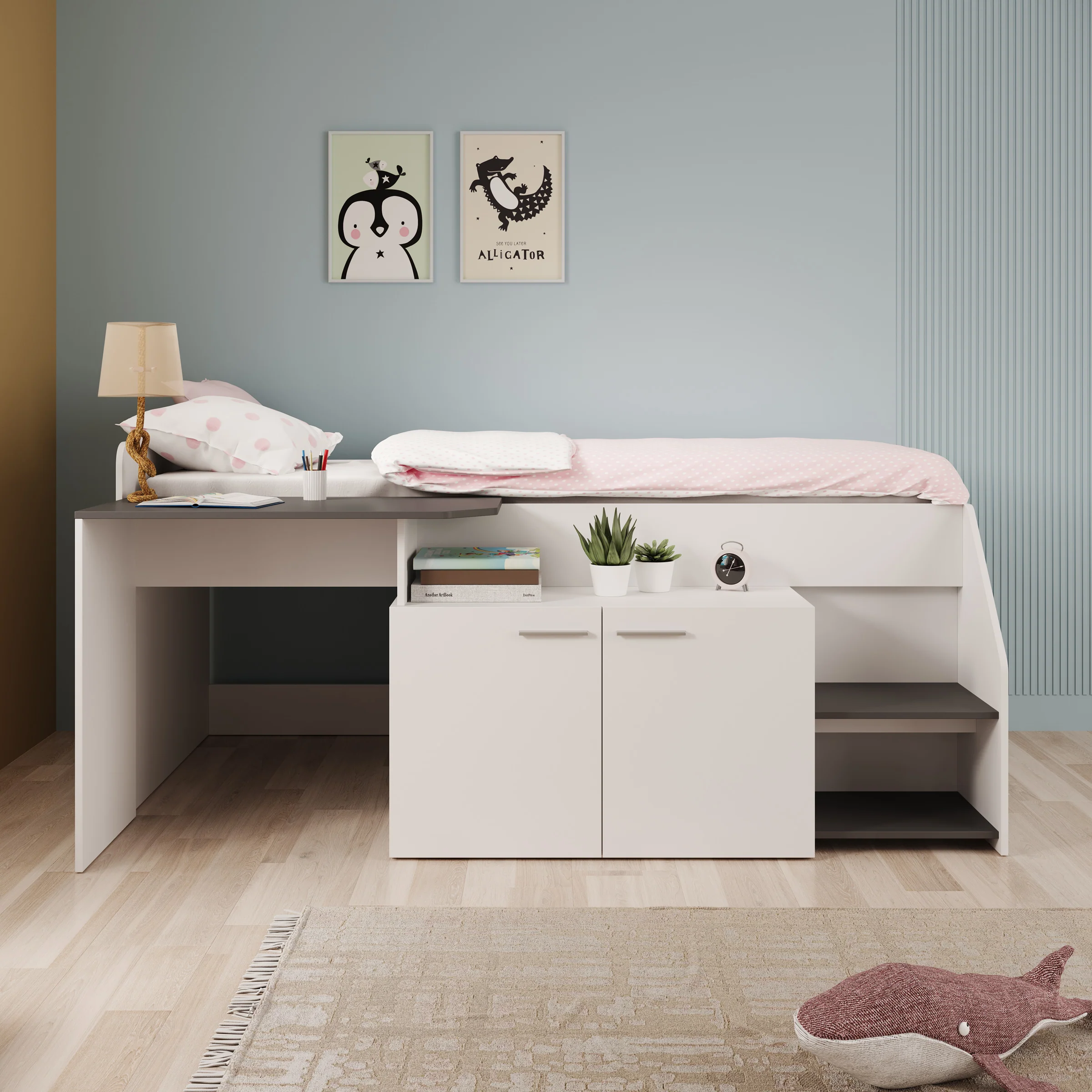 Maddox - Bed - Wit - 90x200 - Image 3