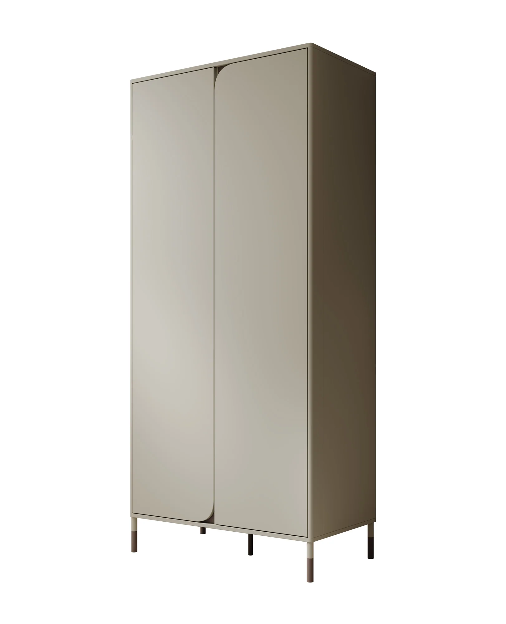 Hill - Kledingkast 2-deurs - Beige - 92x50x201 cm - Image 6