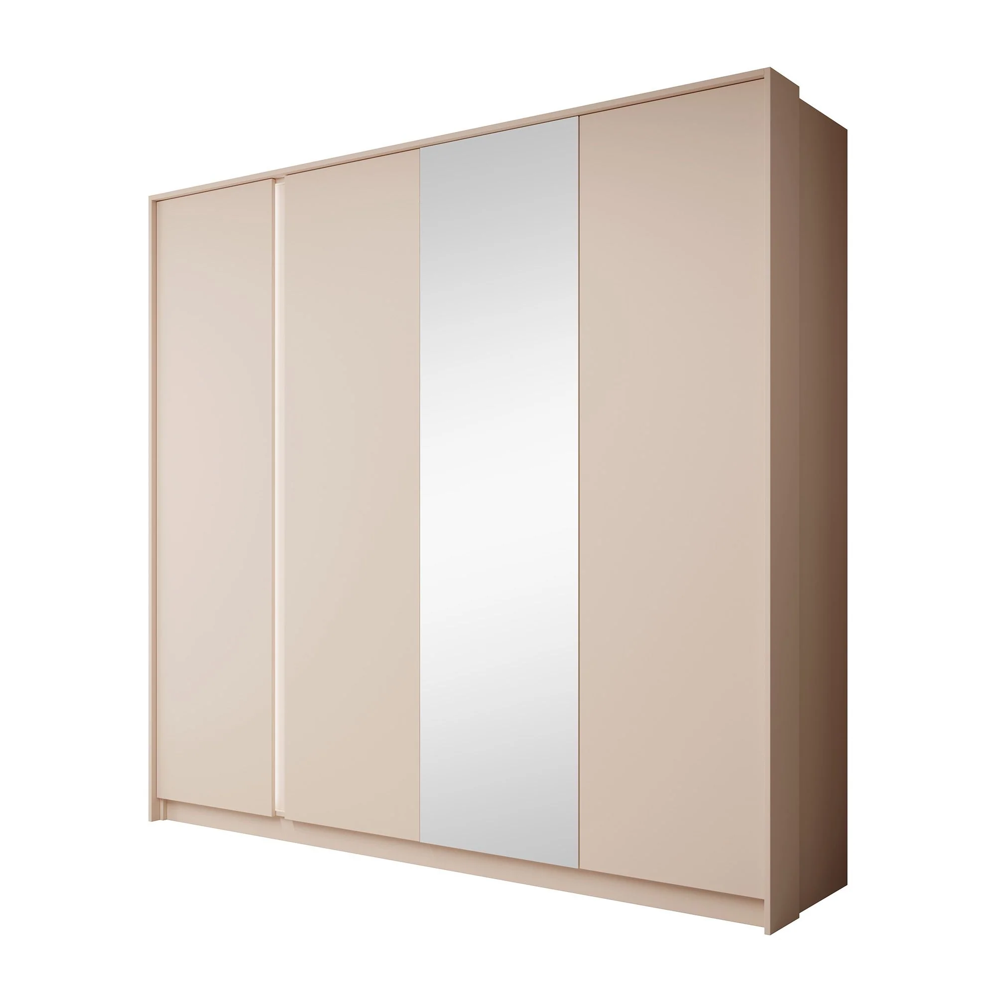 Desert - Kledingkast 4-deurs - Beige - 223x55x210 cm - Image 6