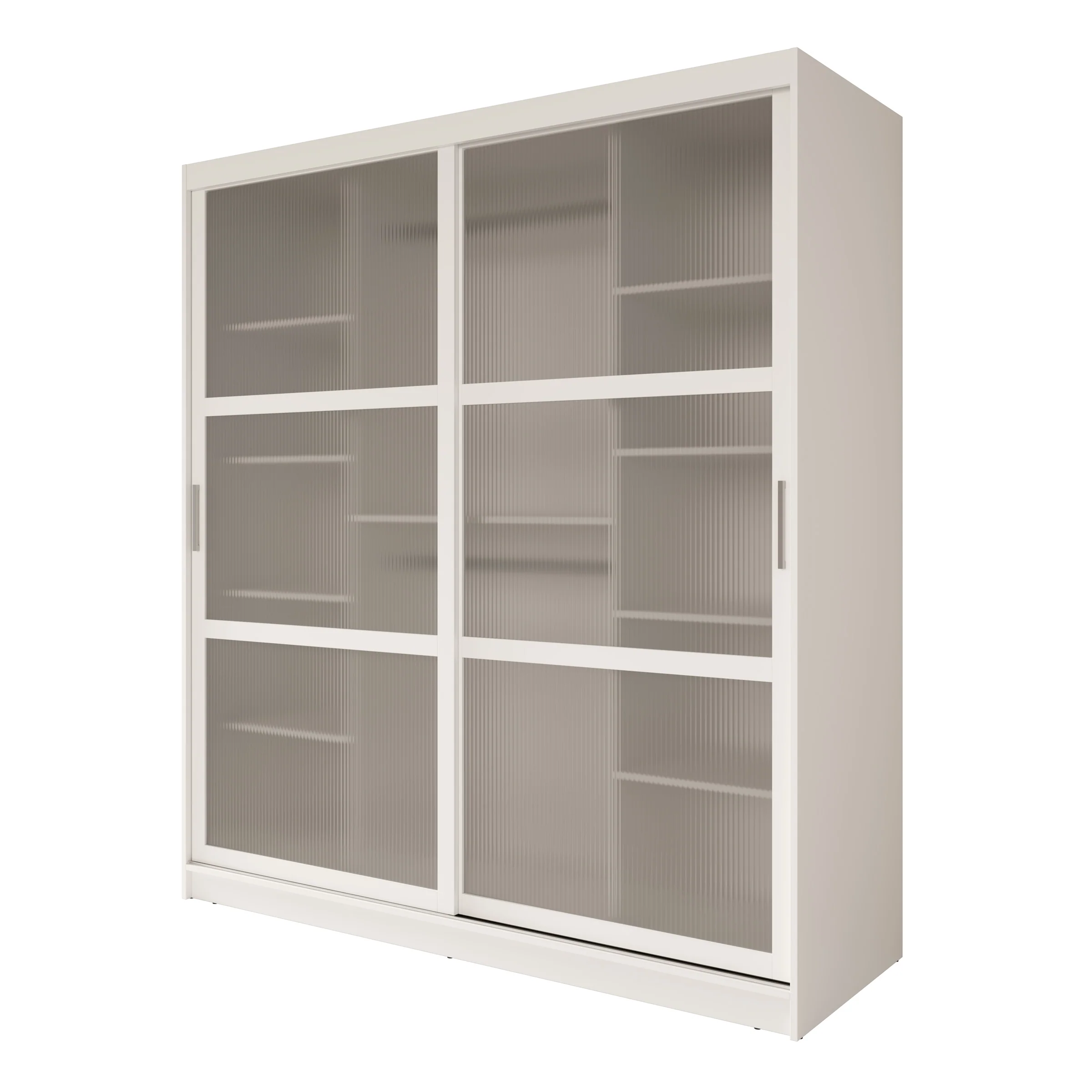 Fessaro - Kledingkast - Wit - 180x62x200 cm - Image 6