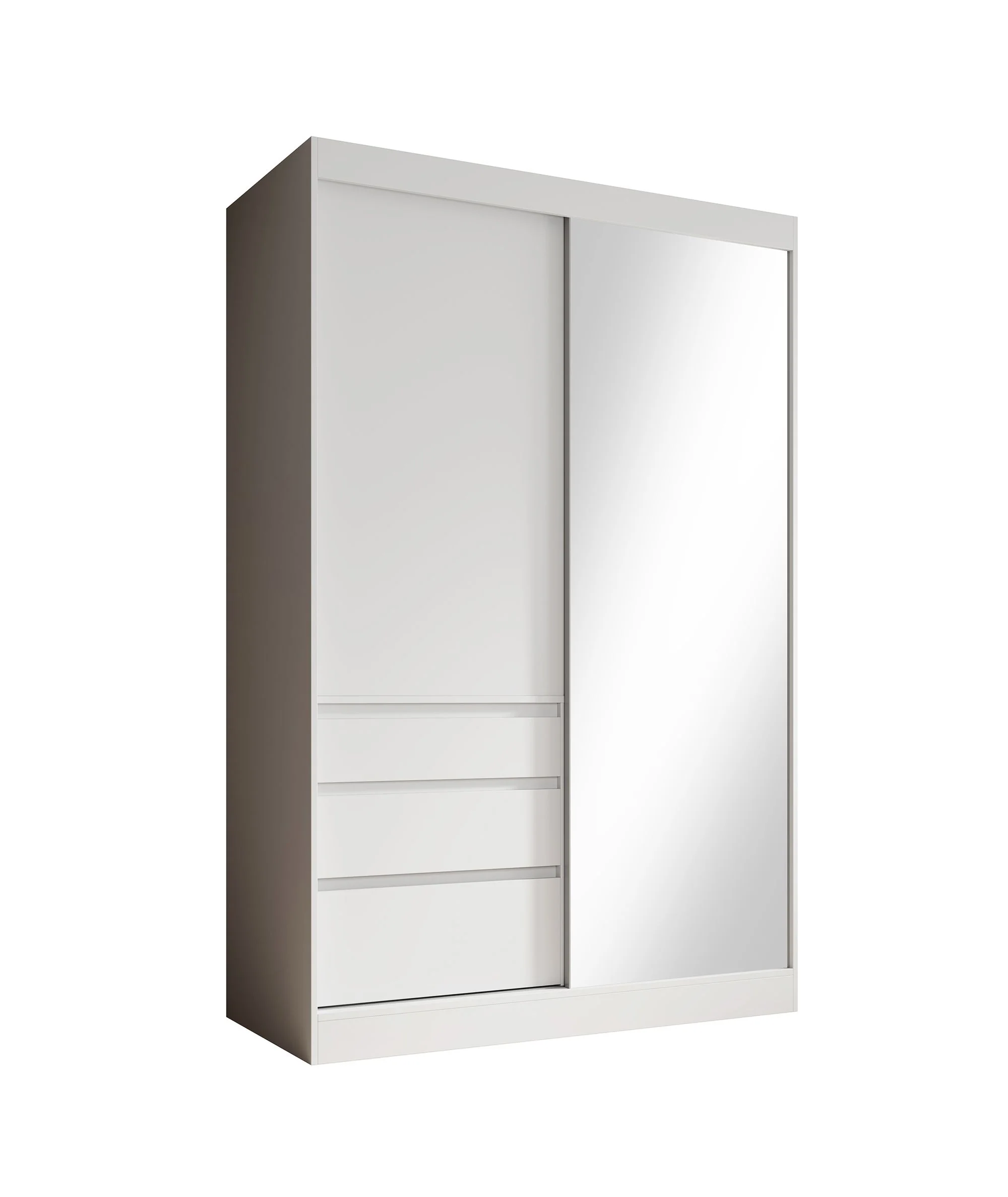 Henry - Kledingkast met schuifdeuren - Wit - 140x65x216 cm - Image 6