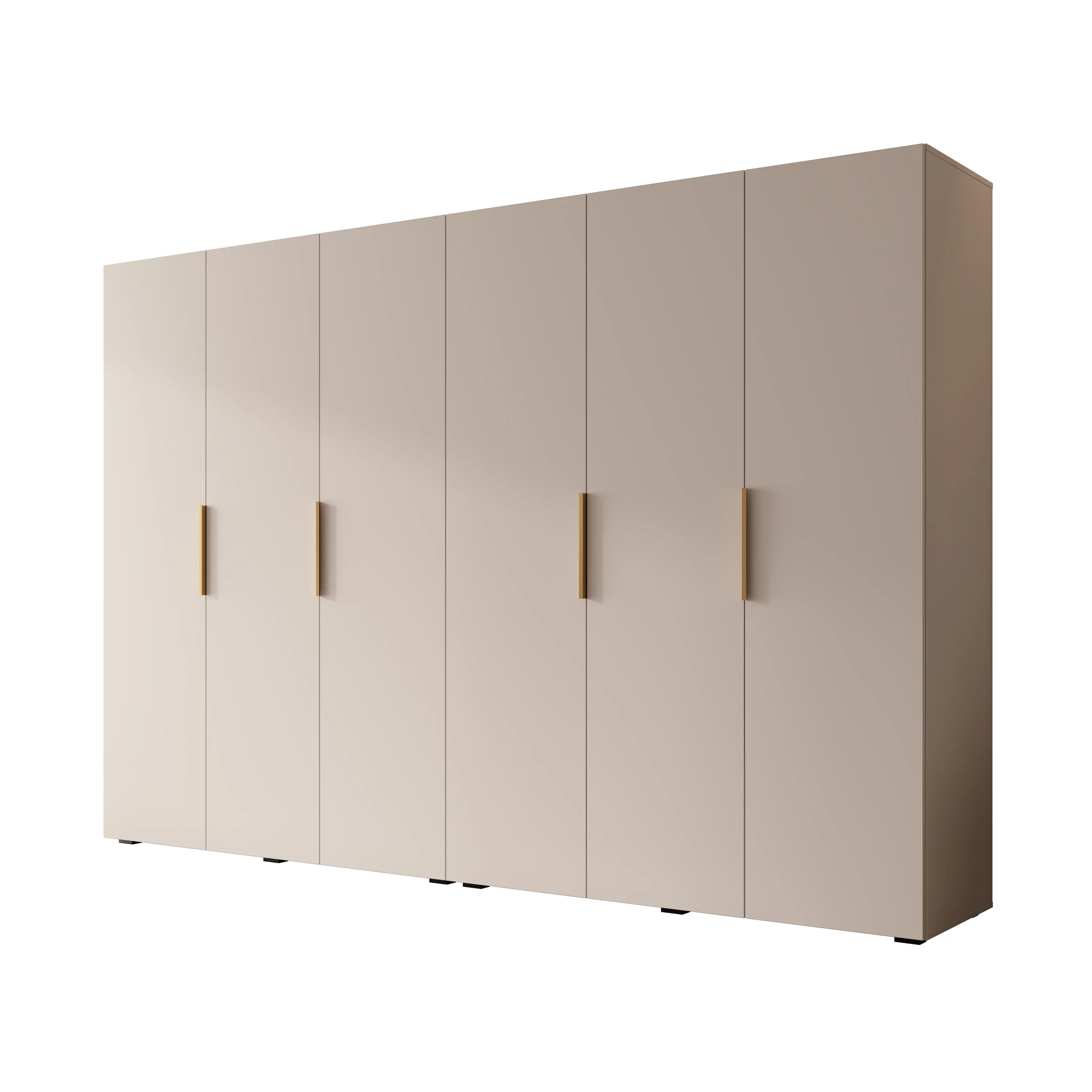 Marquesa - Kledingkast - Beige - 300x50x202 cm - Image 6