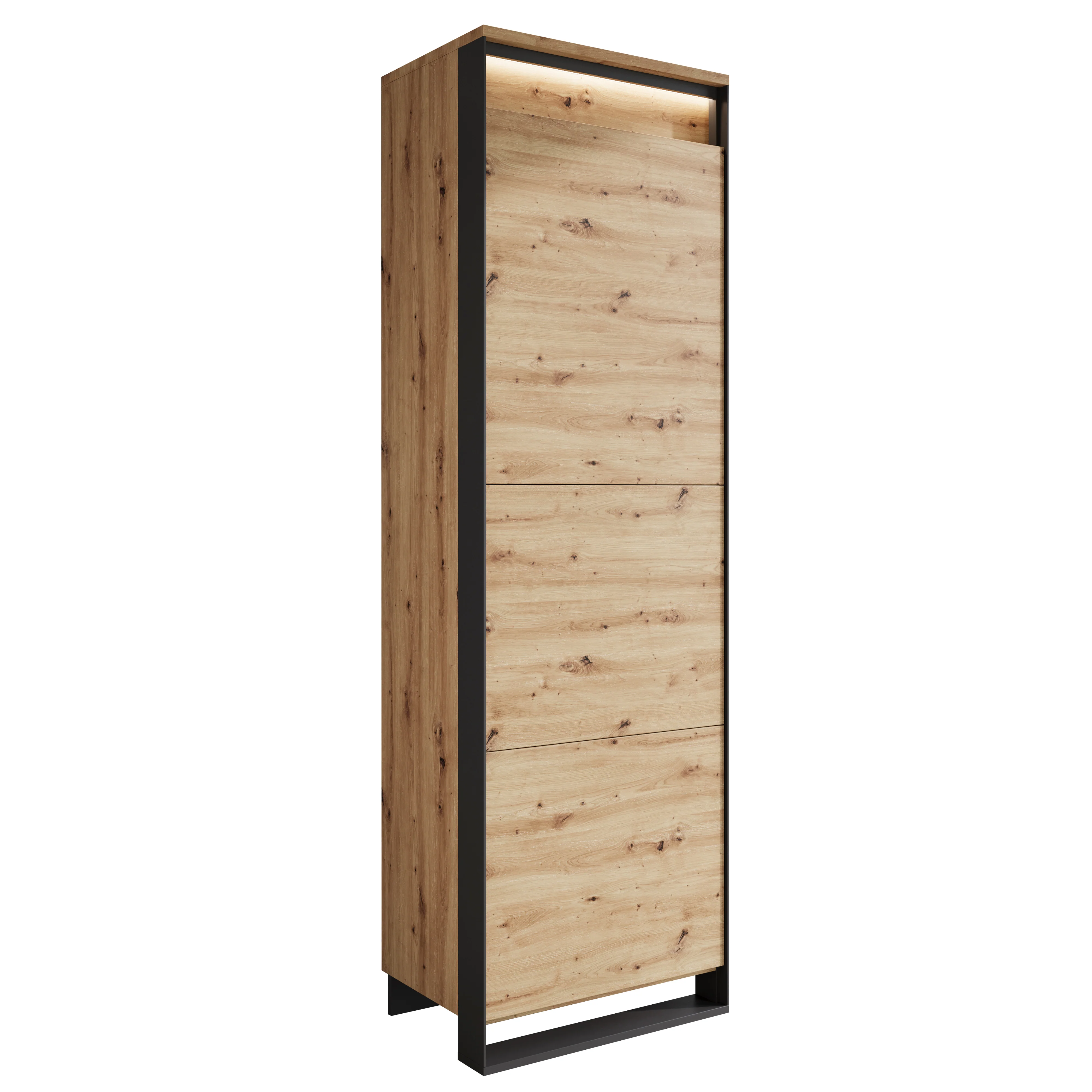 Quincy - Kledingkast met deur - Eiken - 60x41x195 cm - Image 6