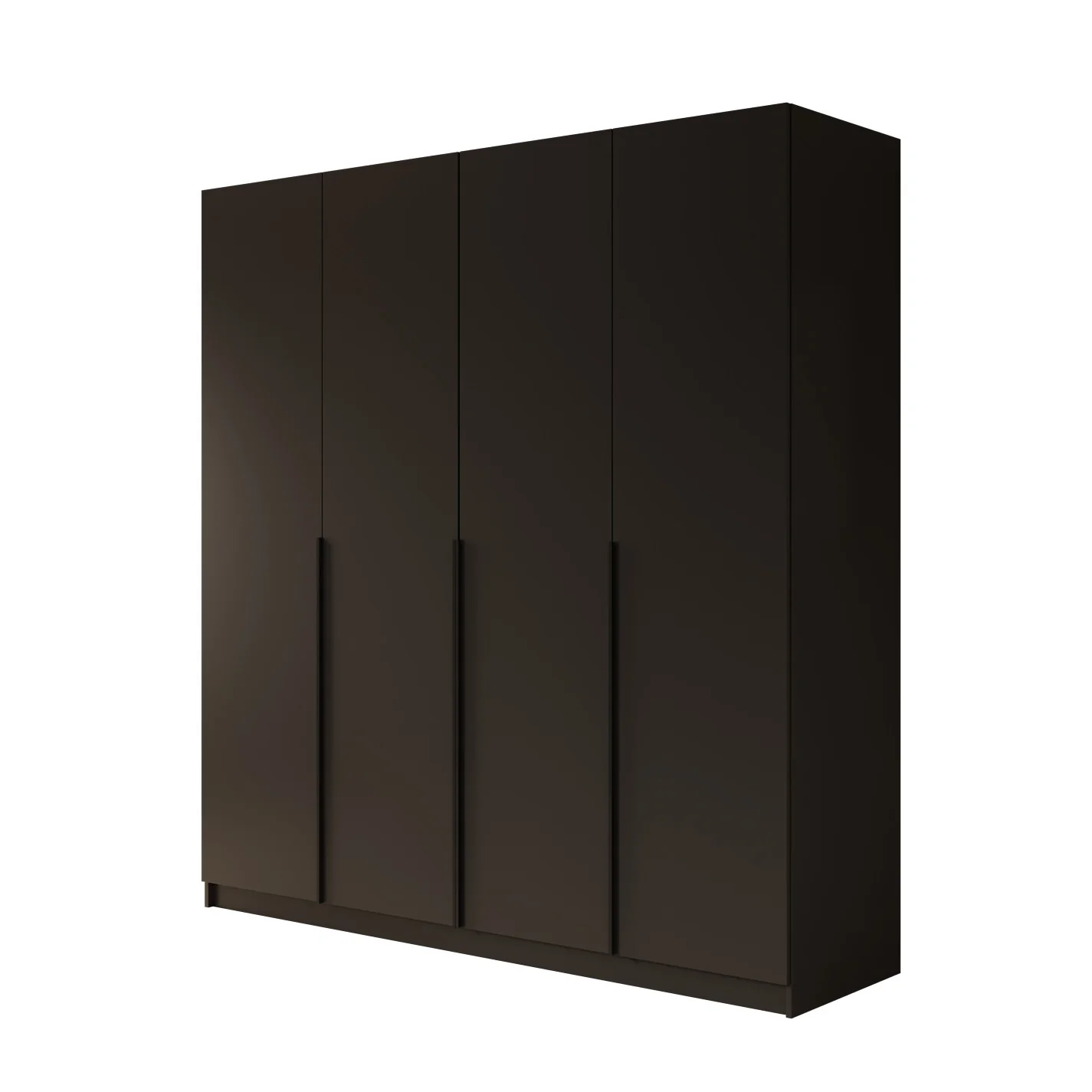 Sabre - Kledingkast 4-deurs - Zwart - Image 6