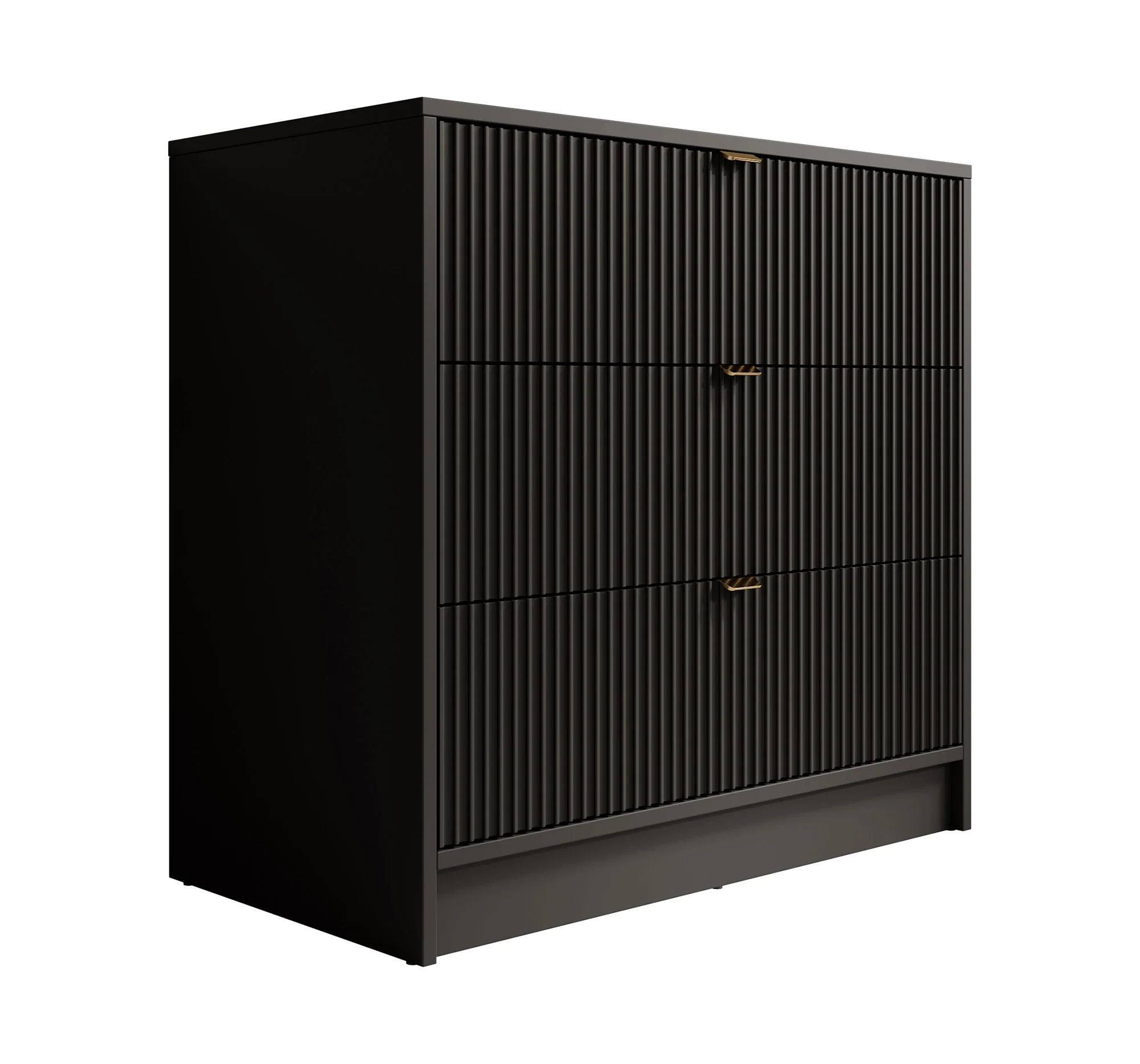 Ladekast Tavares - Zwart - 80 cm - Image 7