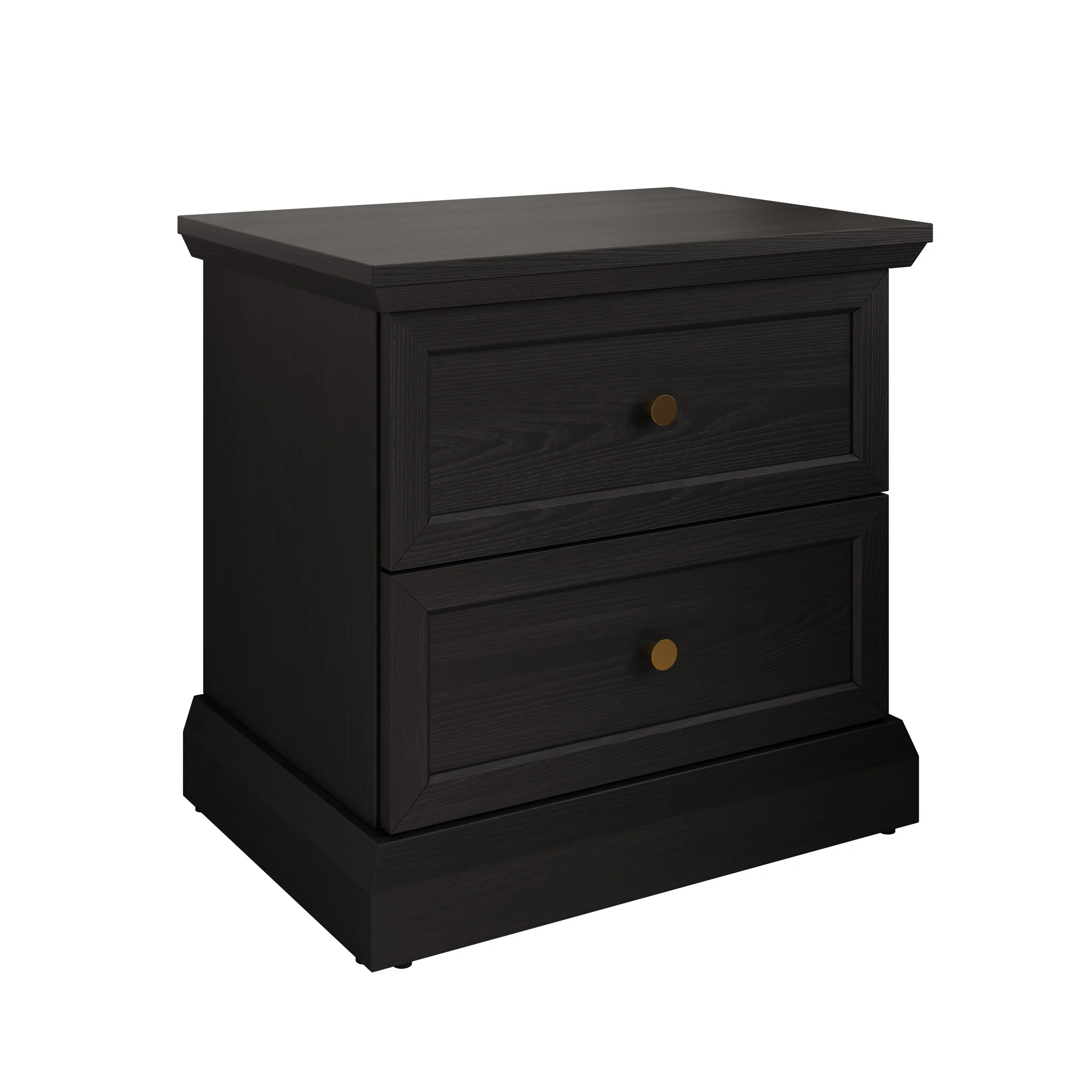 Leroy - Nachtkastje - Zwart - 52x40x51 cm - Image 5