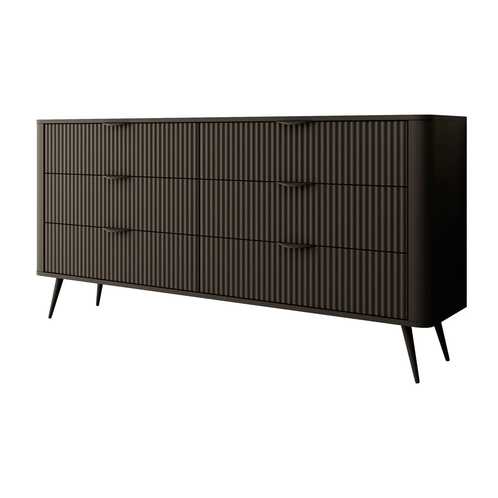Lima - Ladekast - Zwart - 163x38x81 cm - Image 6
