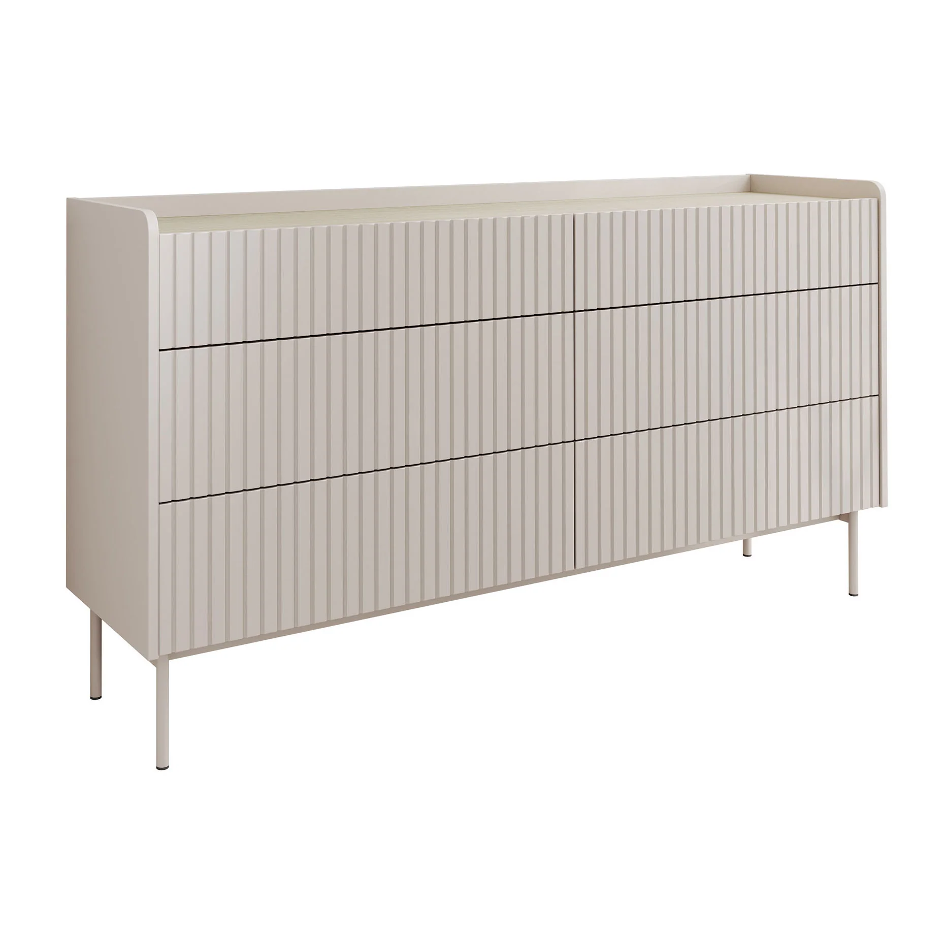 Livako - Ladekast - Beige - 153x38x82 cm - Image 6