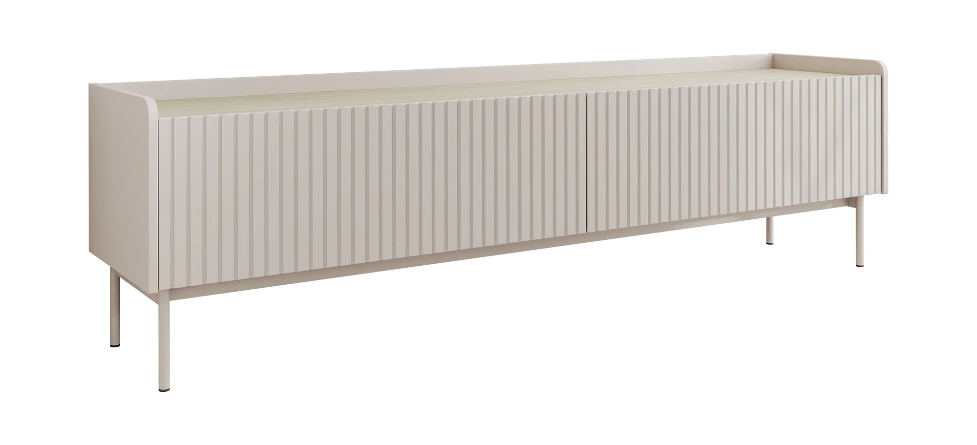 Livako - TV-Meubel - Beige  - 181 cm - Image 6
