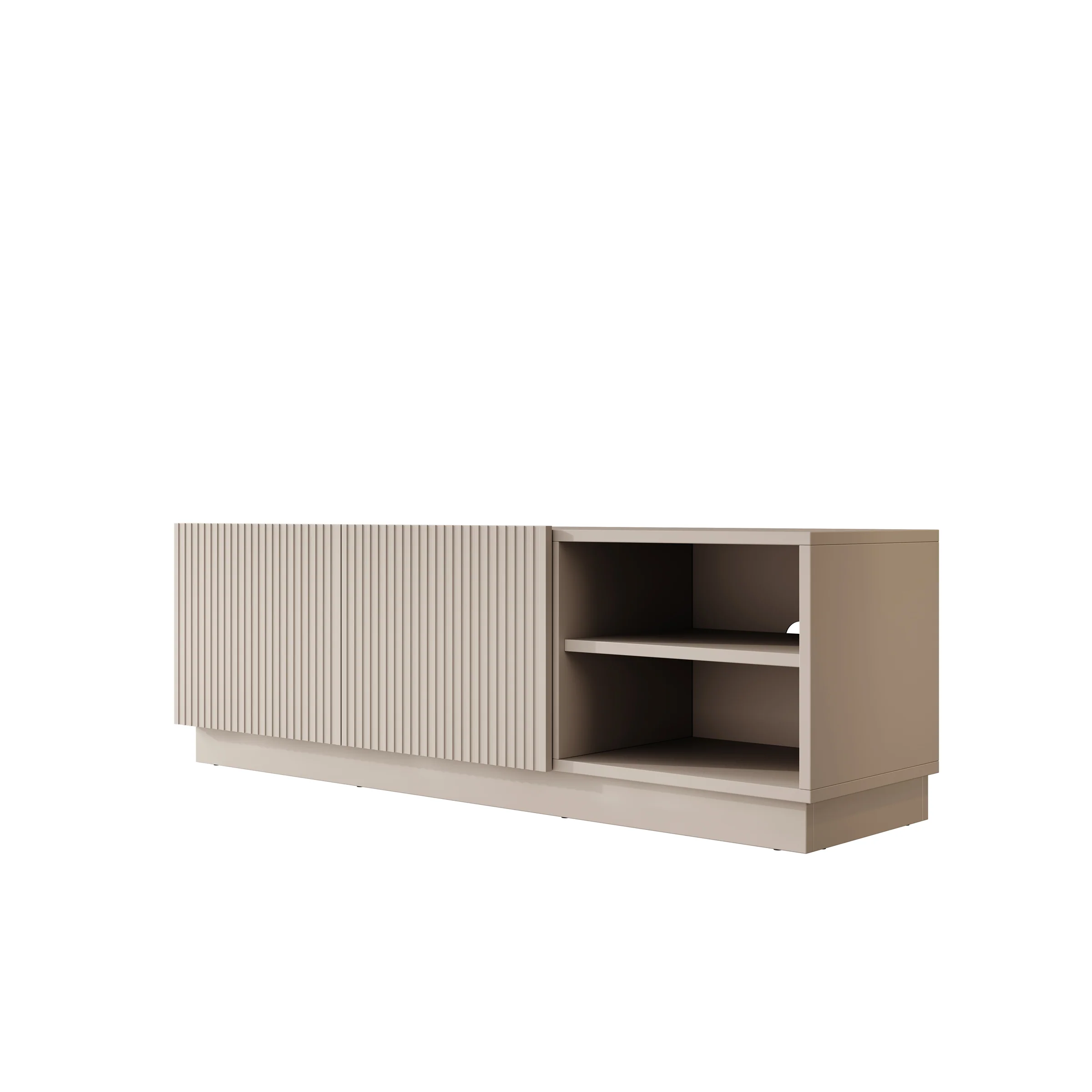 Lucera - TV-Meubel - Beige - 150x42x48 cm - Image 8