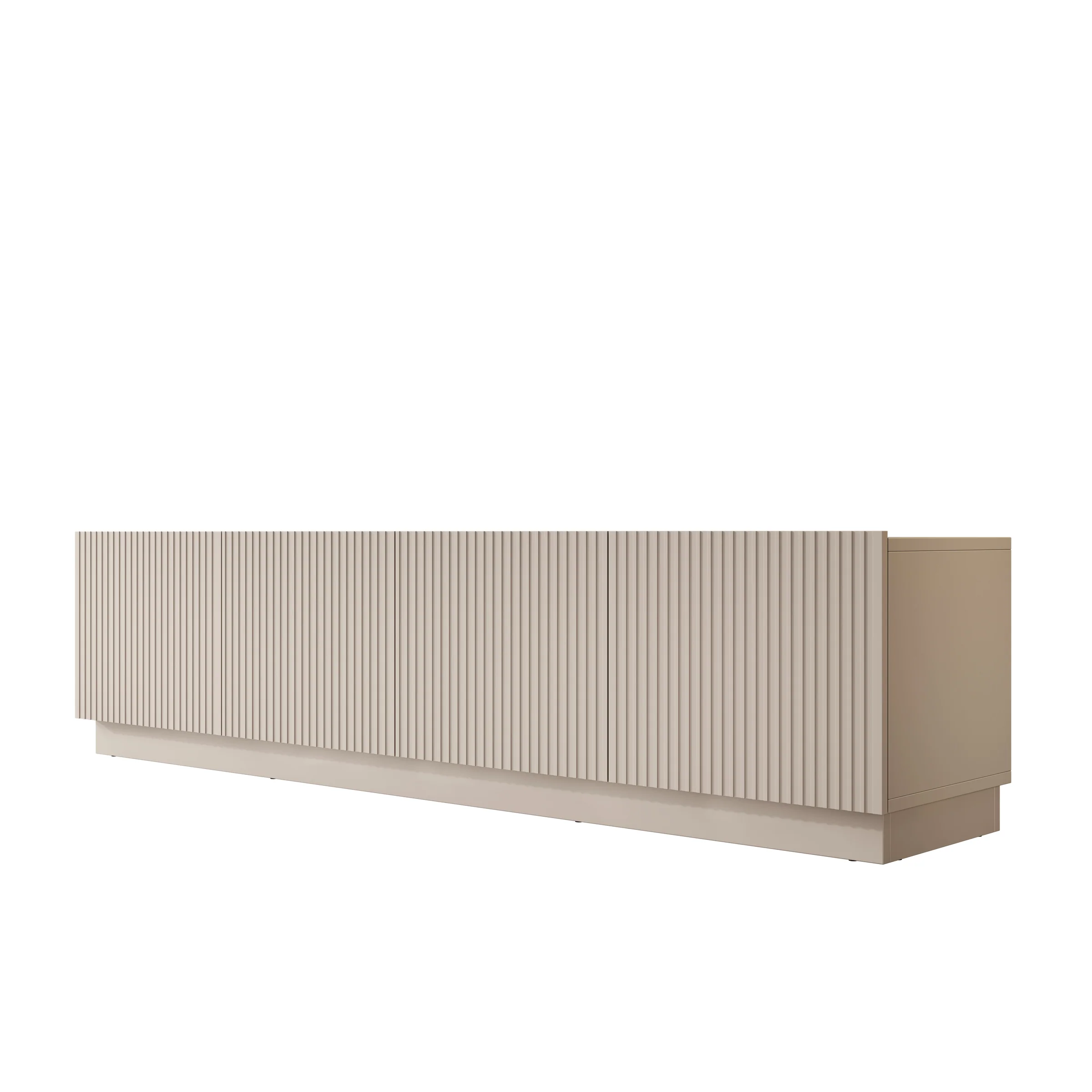Lucera - TV-Meubel - Beige - 200x42x48 cm - Image 6
